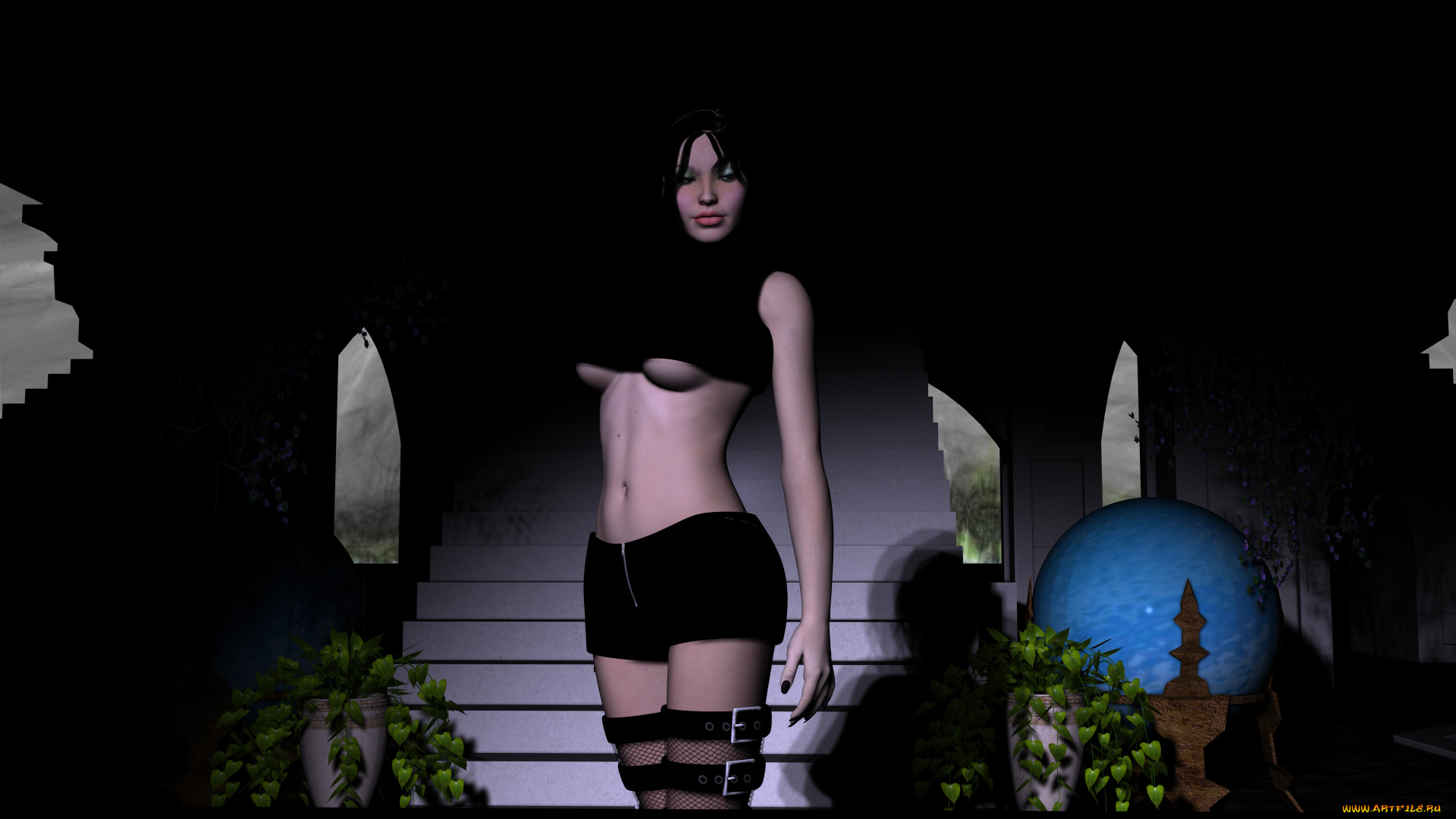 3д, графика, people, люди, девушка