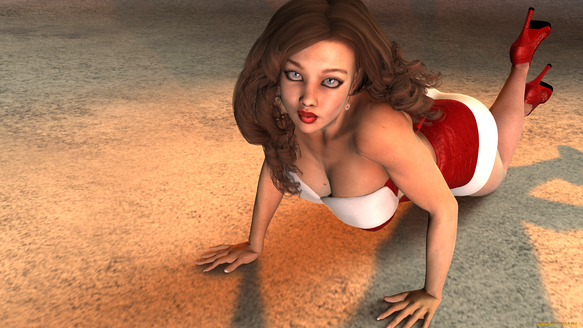 3д, графика, people, люди, девушка