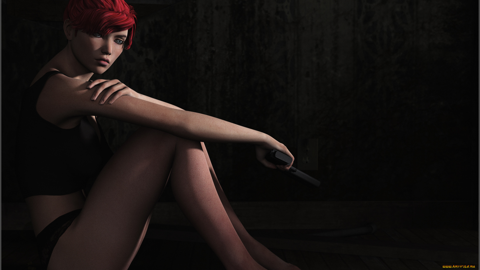 3д, графика, people, люди, девушка, фон