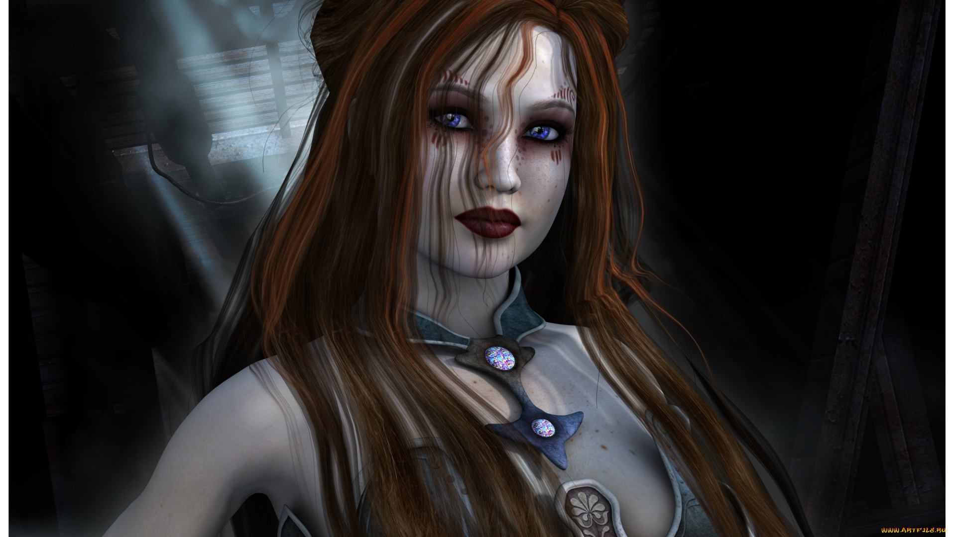 3д, графика, portraits, портрет, девушка, фон