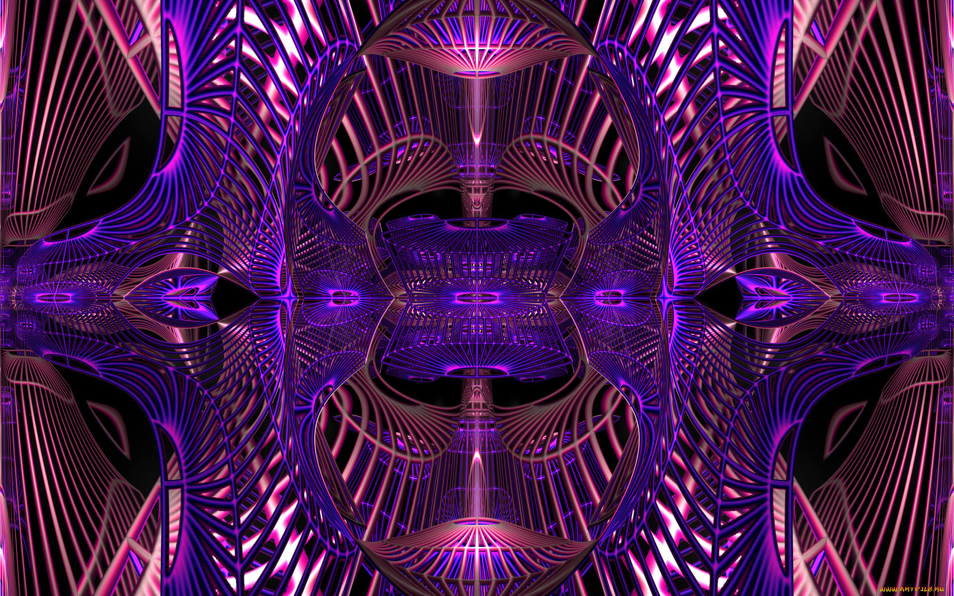 3д, графика, fractal, фракталы, цвета, узор, фон