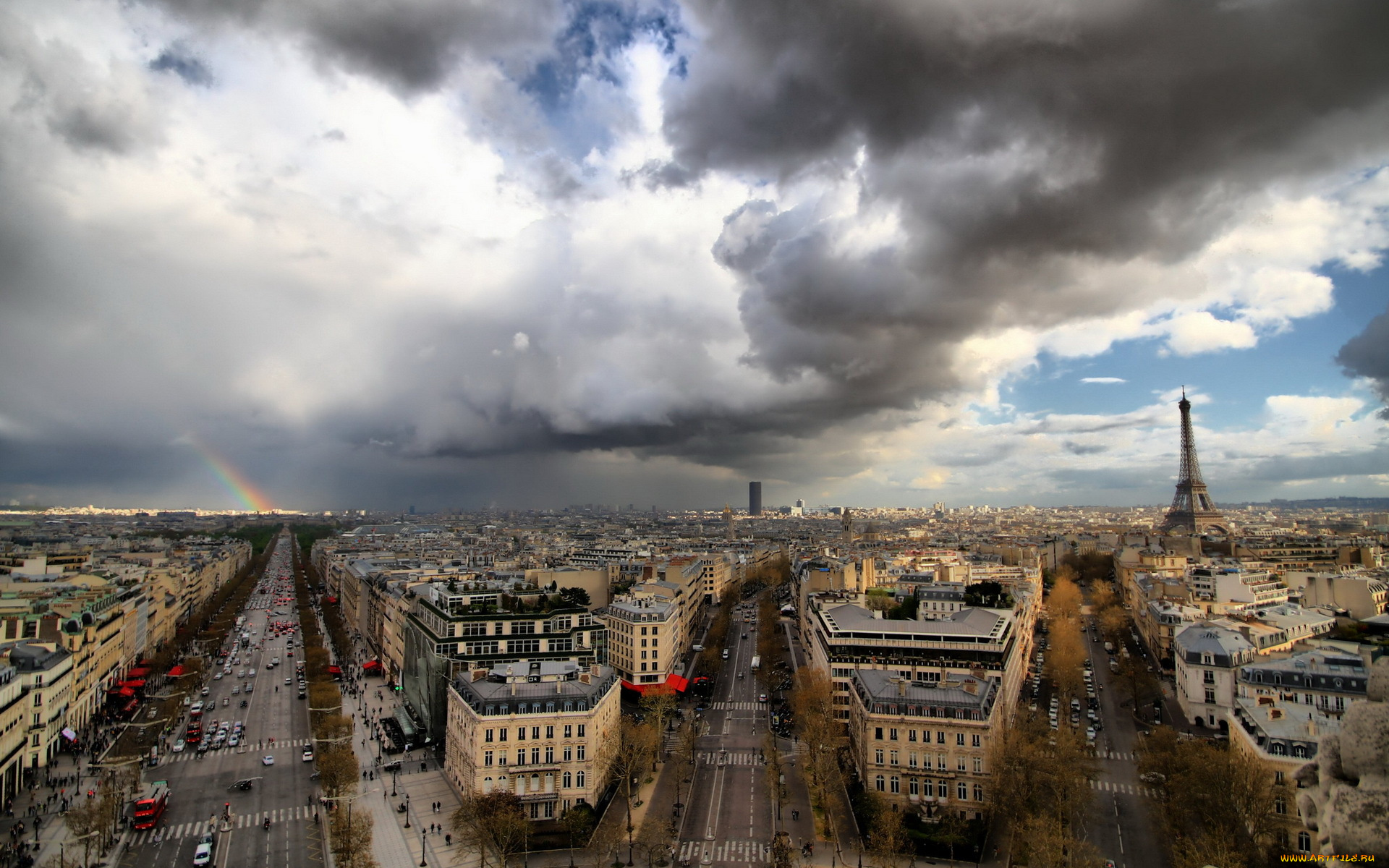 города, париж, франция, paris, город, небо