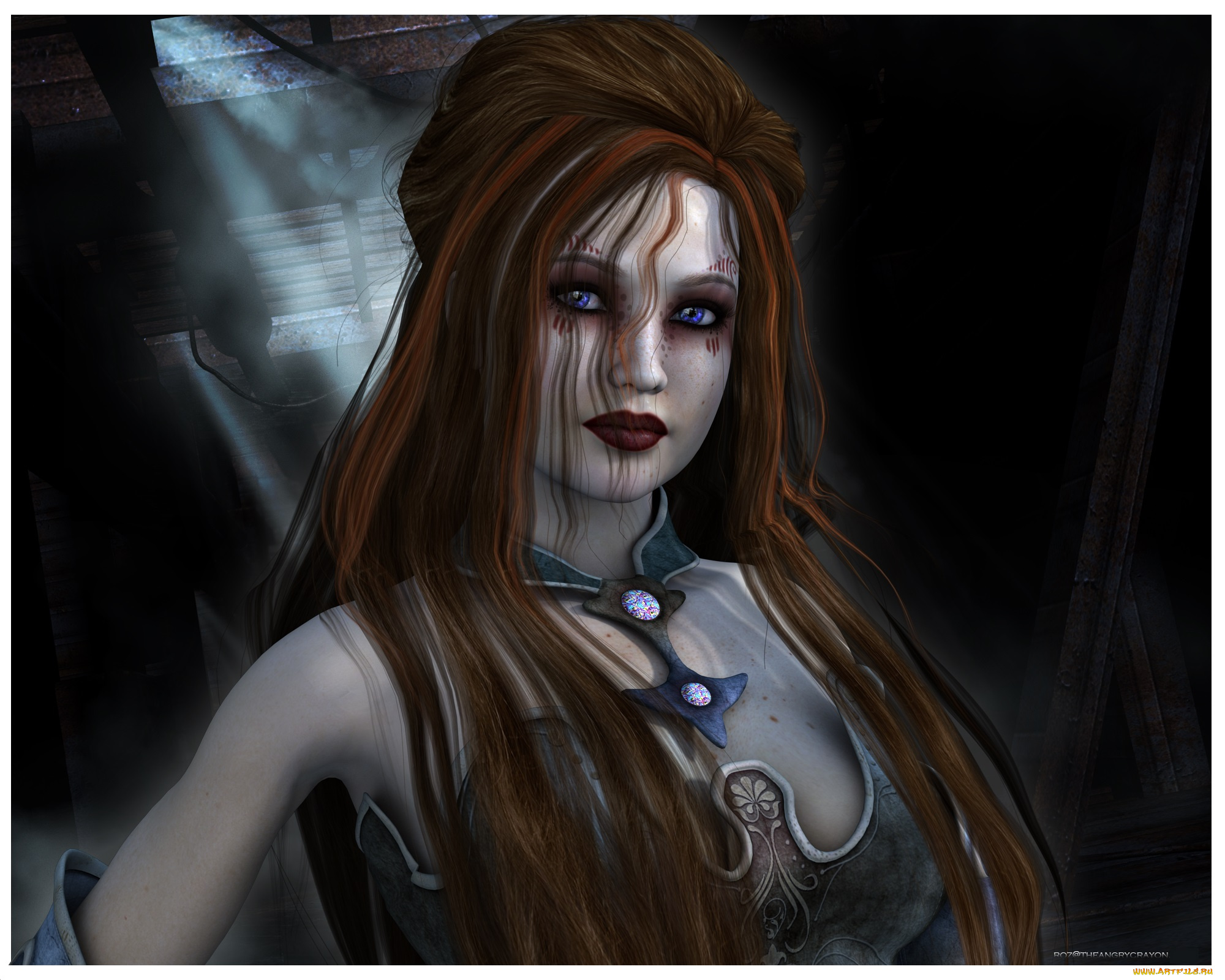 3д, графика, portraits, портрет, девушка, фон