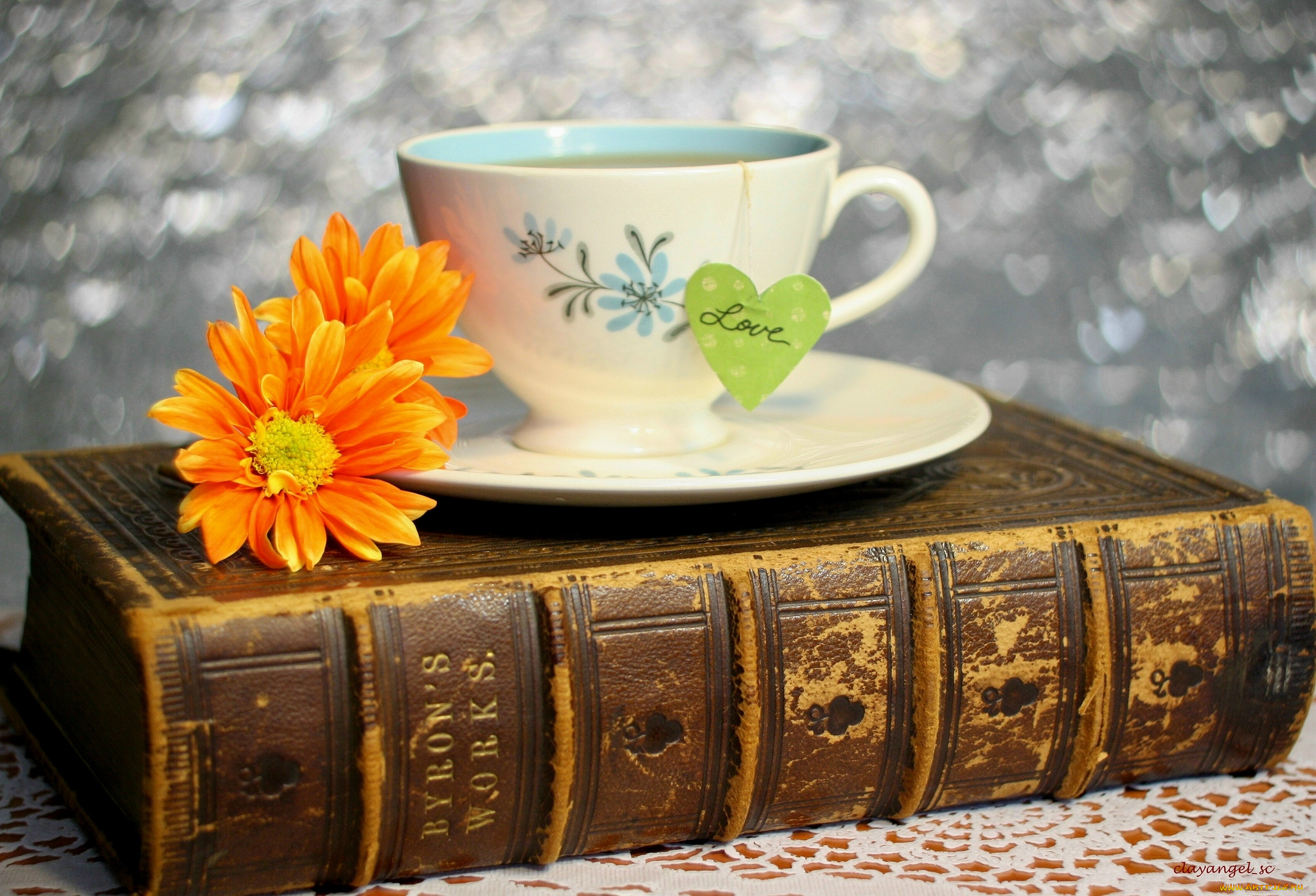 разное, канцелярия, книги, чашка, книга, цветы