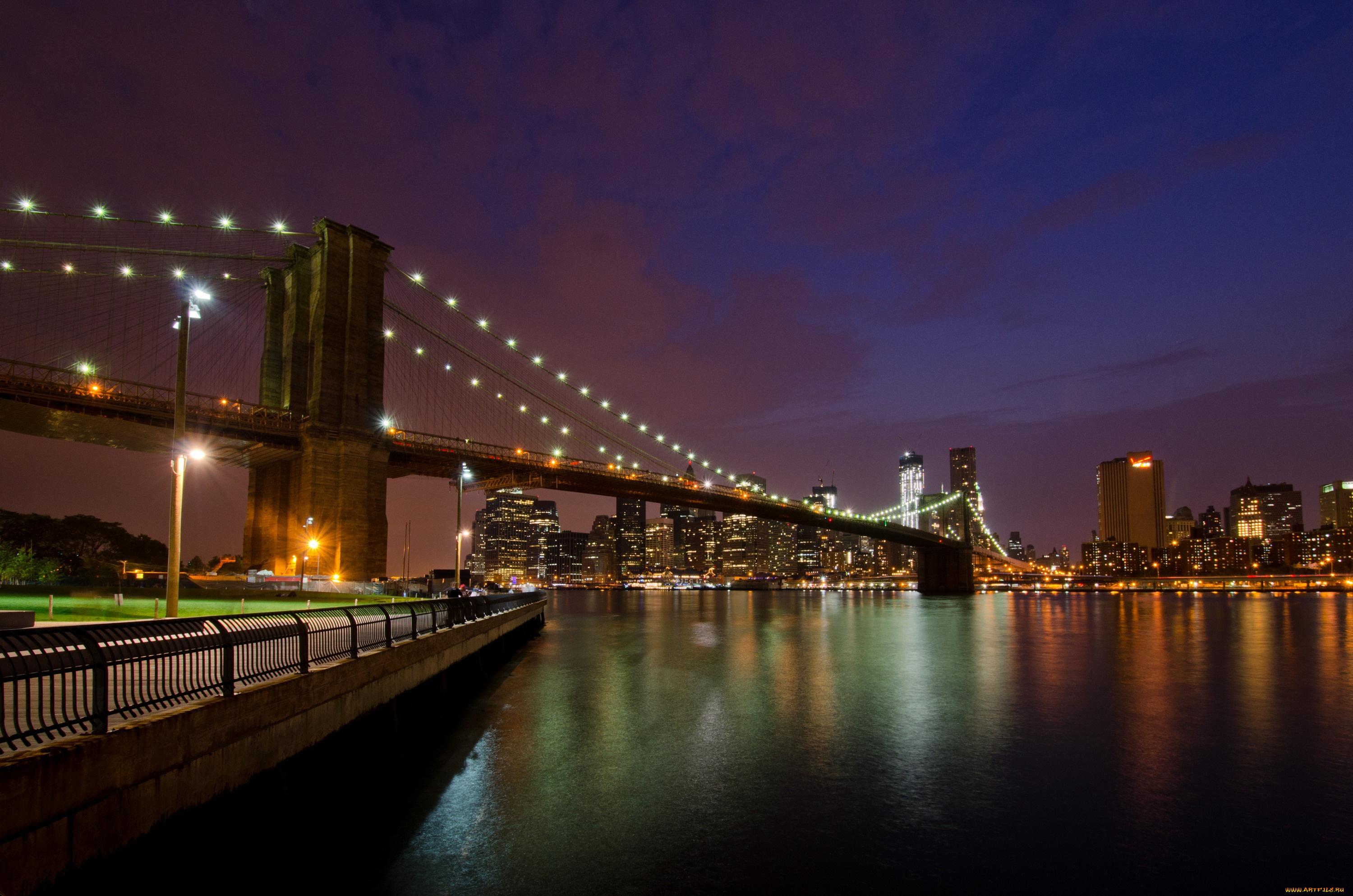 города, нью, йорк, сша, manhattan