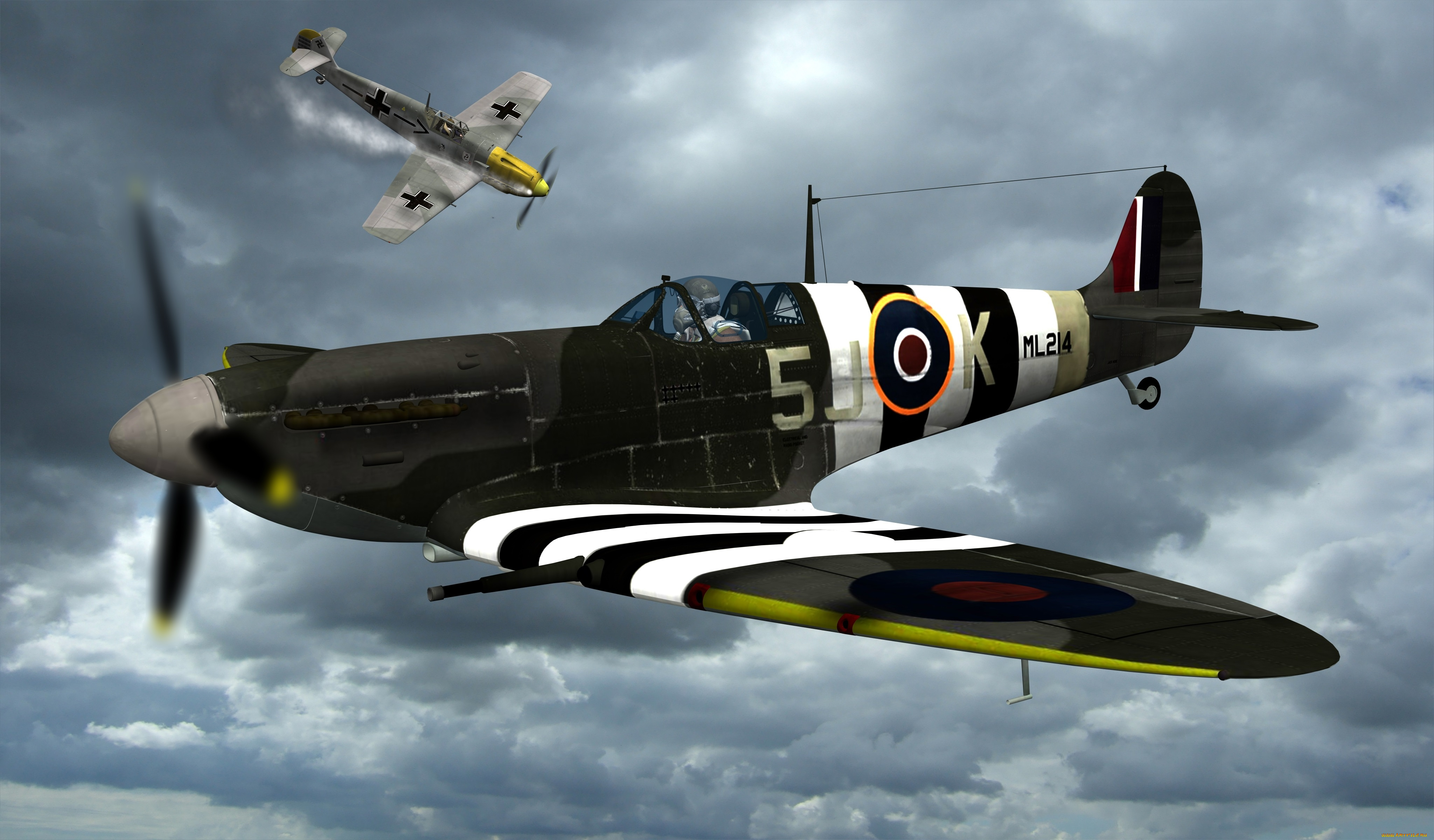 авиация, 3д, рисованые, graphic, облака, полет, самолеты