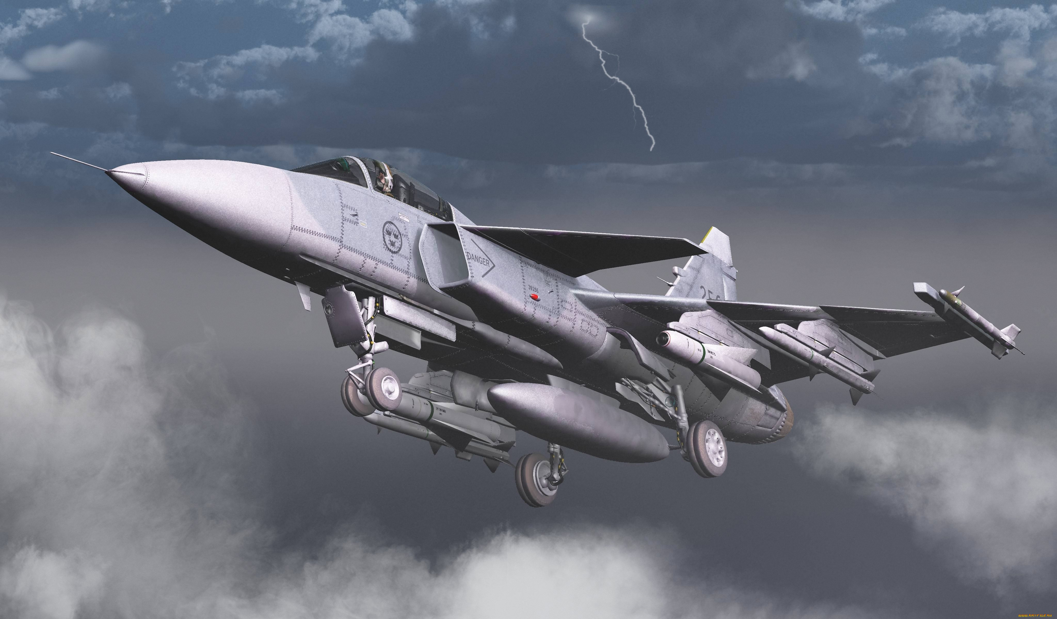 авиация, 3д, рисованые, graphic, облака, полет, самолет