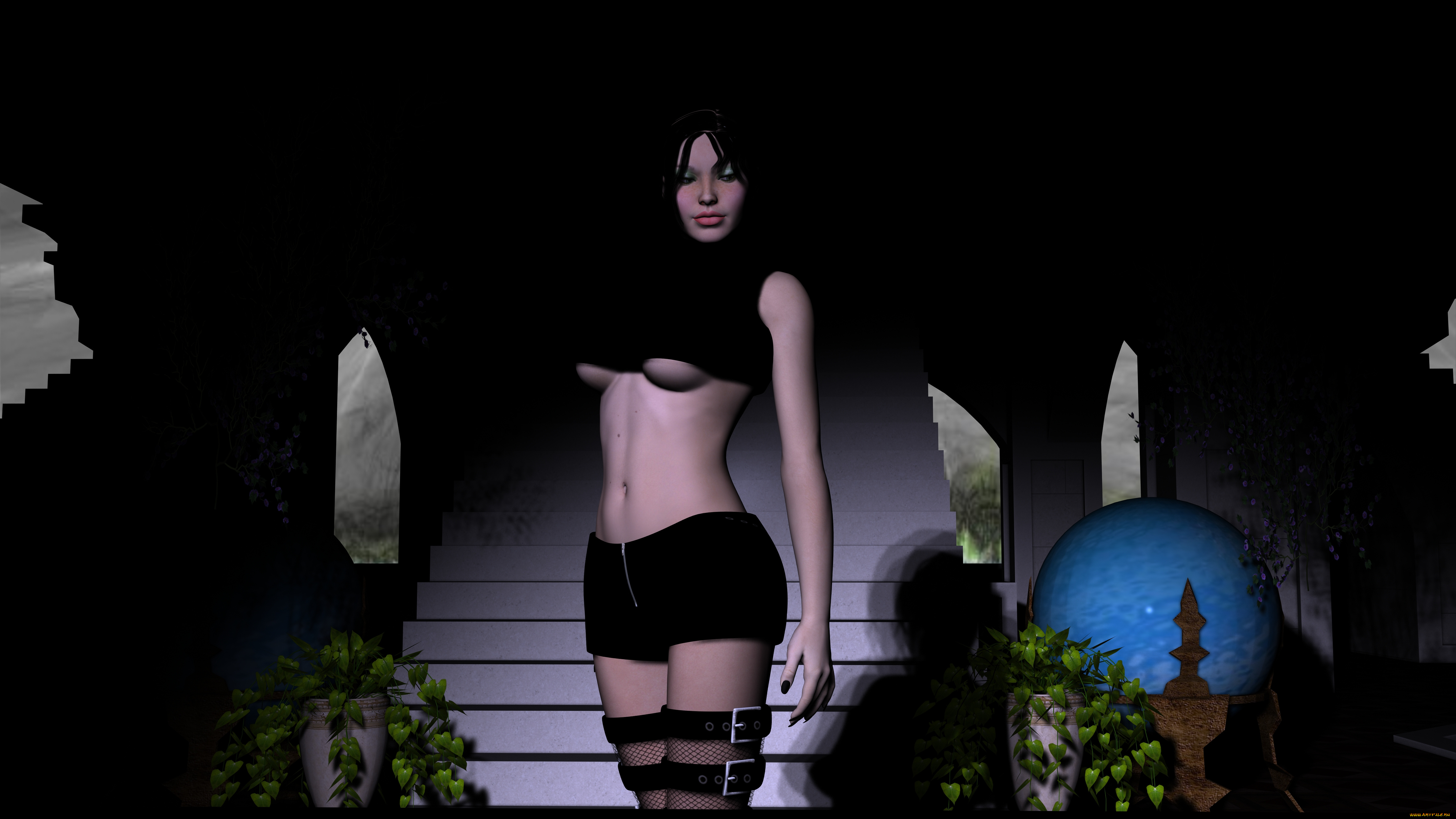 3д, графика, people, люди, девушка