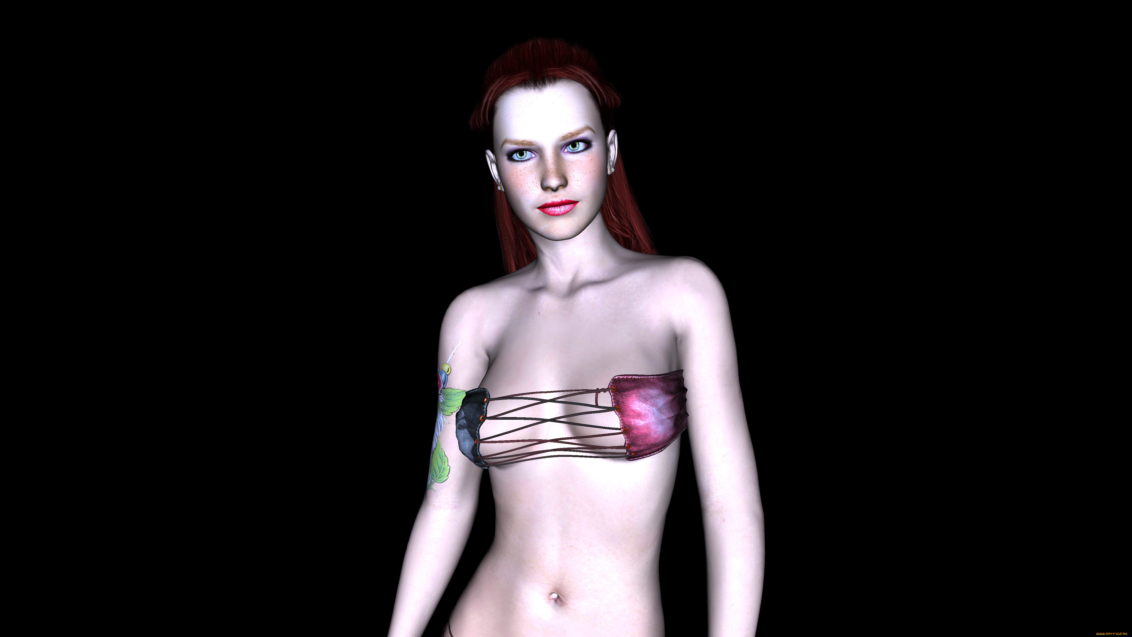 3д, графика, people, люди, девушка