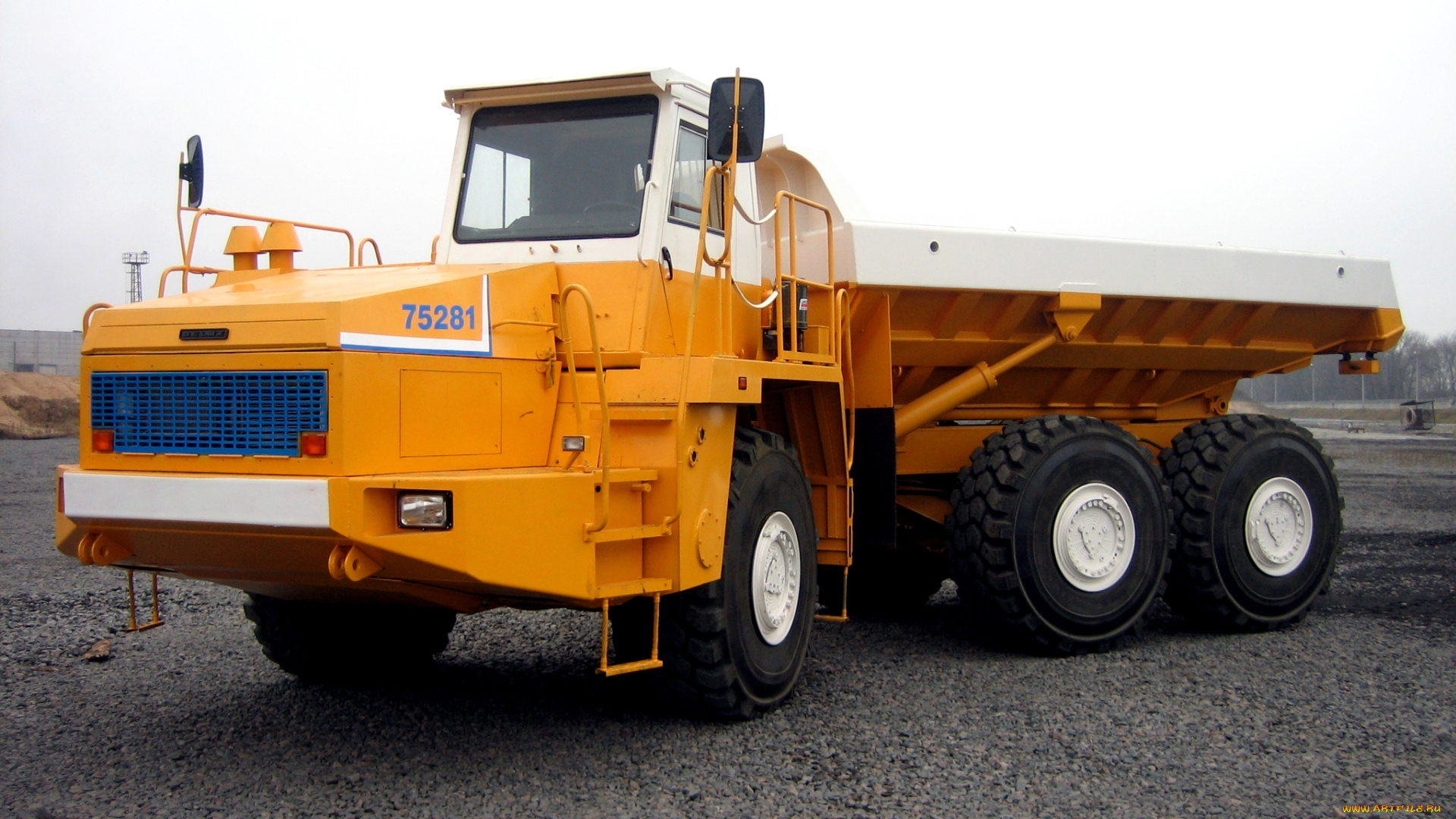 техника, строительная, техника, белаз, 75281