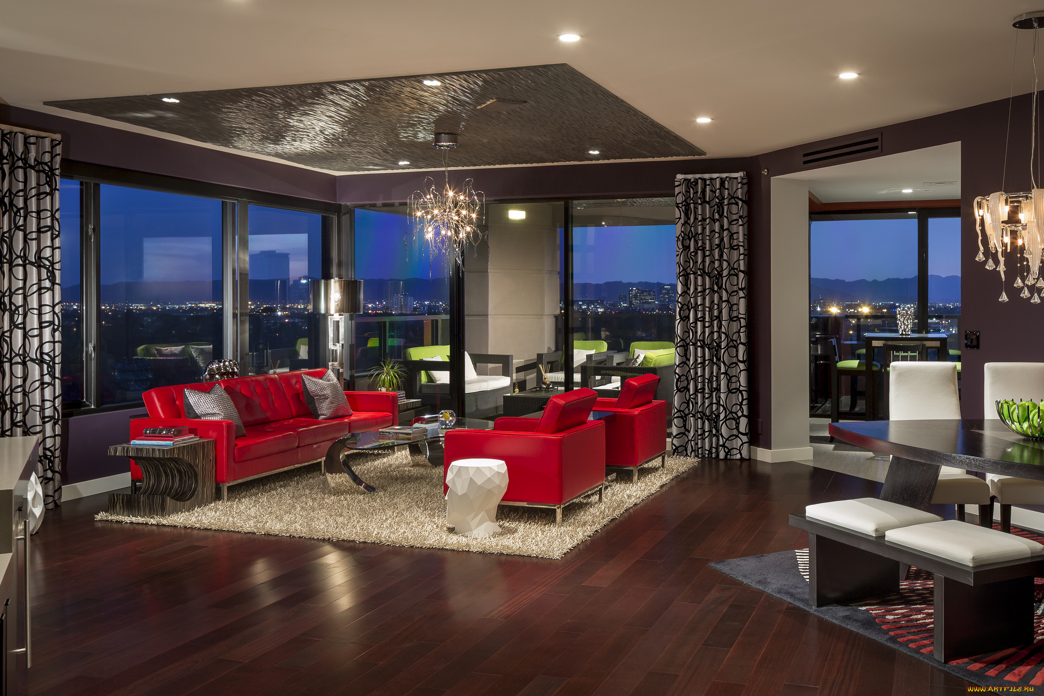 интерьер, гостиная, кресла, дизайн