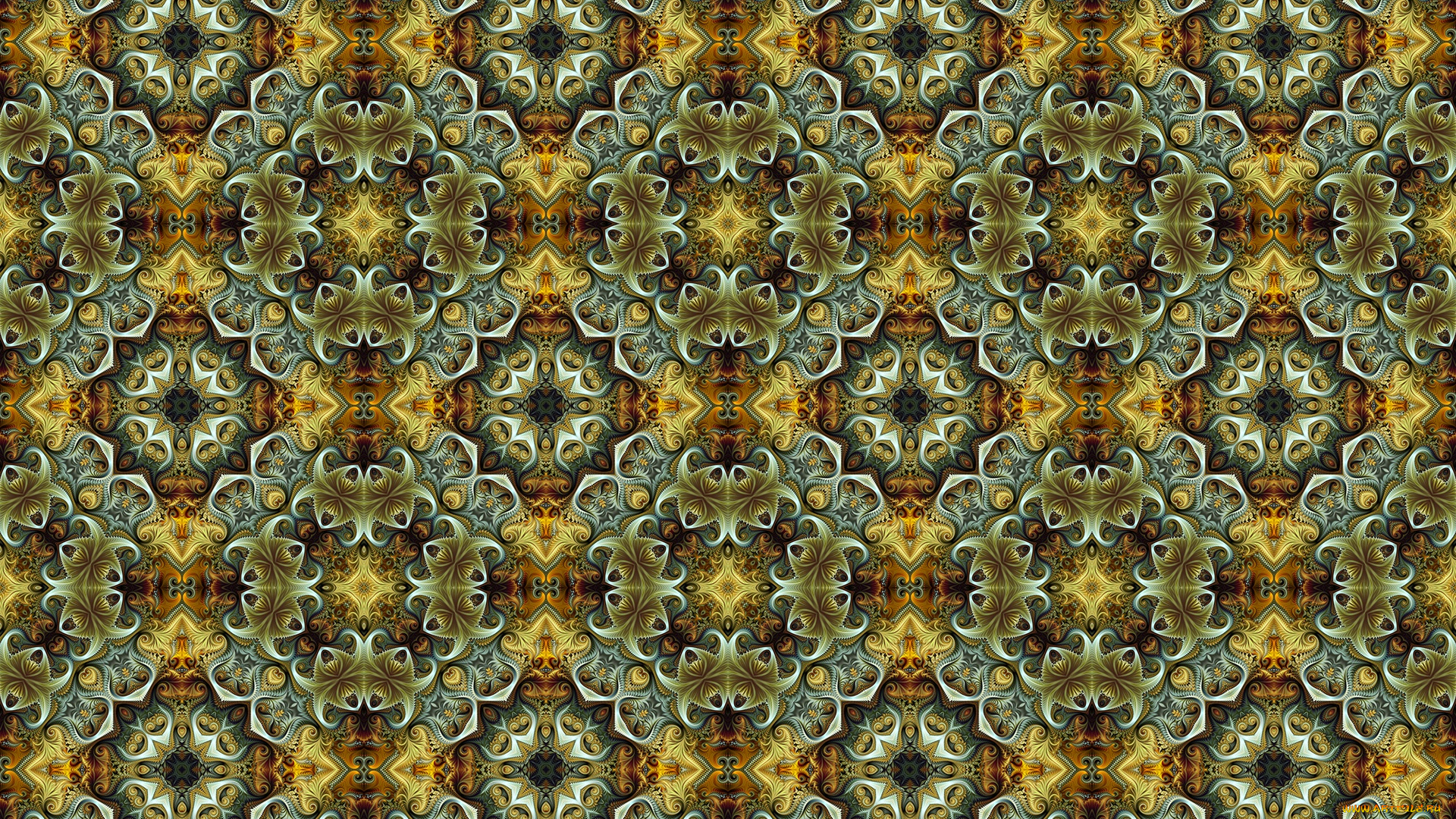 3д, графика, фракталы, , fractal, узор, фон, цвета