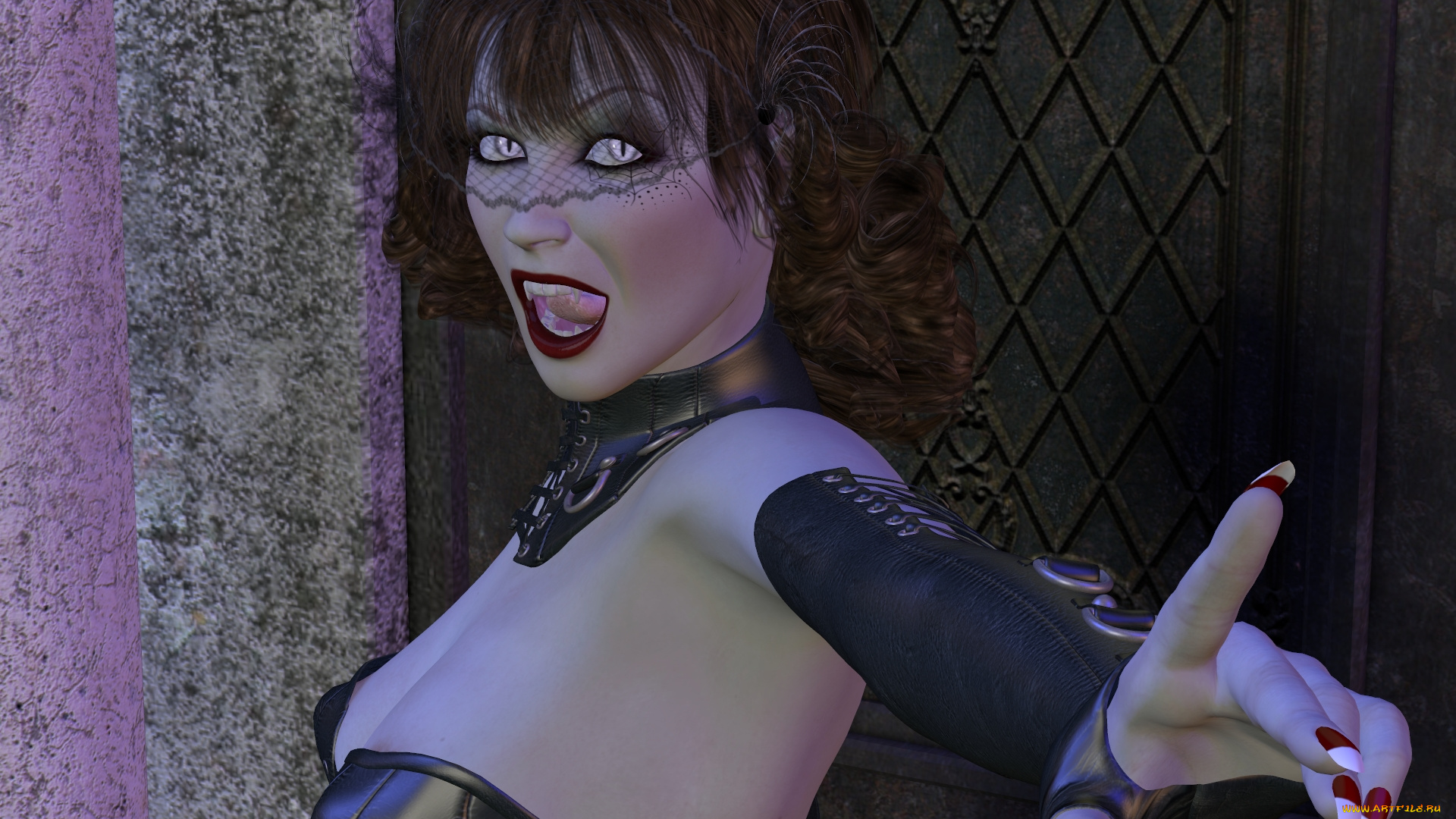 3д, графика, люди, , people, девушка, взгляд, фон