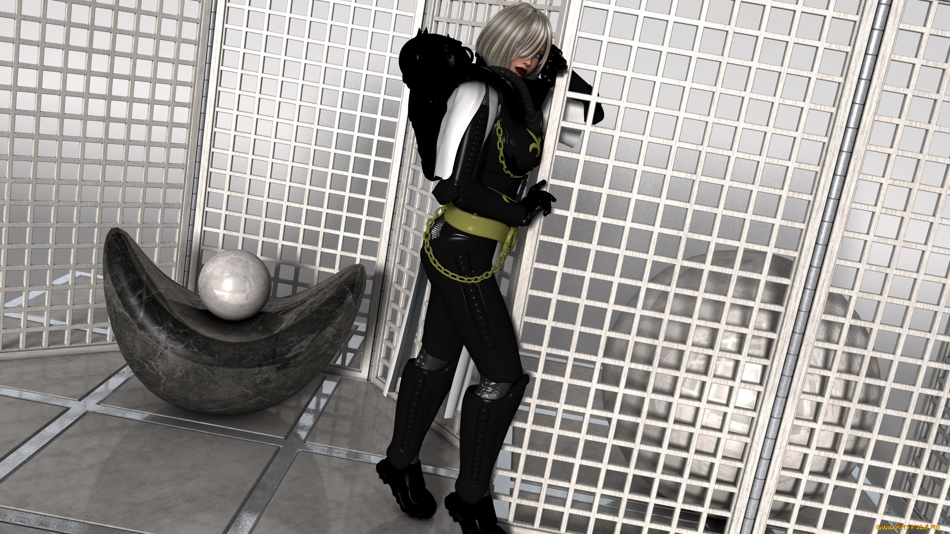 3д, графика, люди, , people, взгляд, фон, девушка