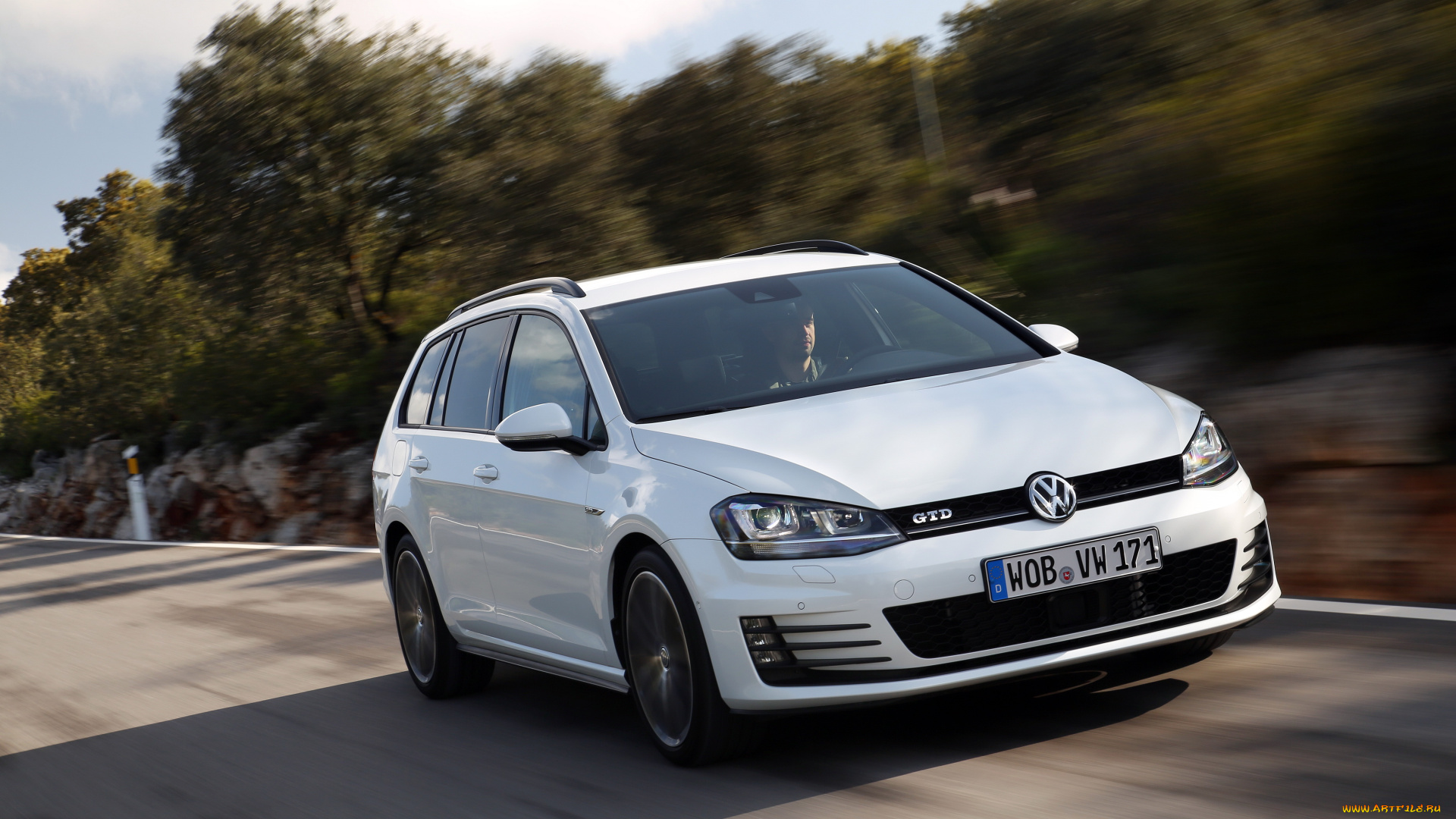 автомобили, volkswagen, gtd, variant, typ, 5g, 2015г, светлый, golf