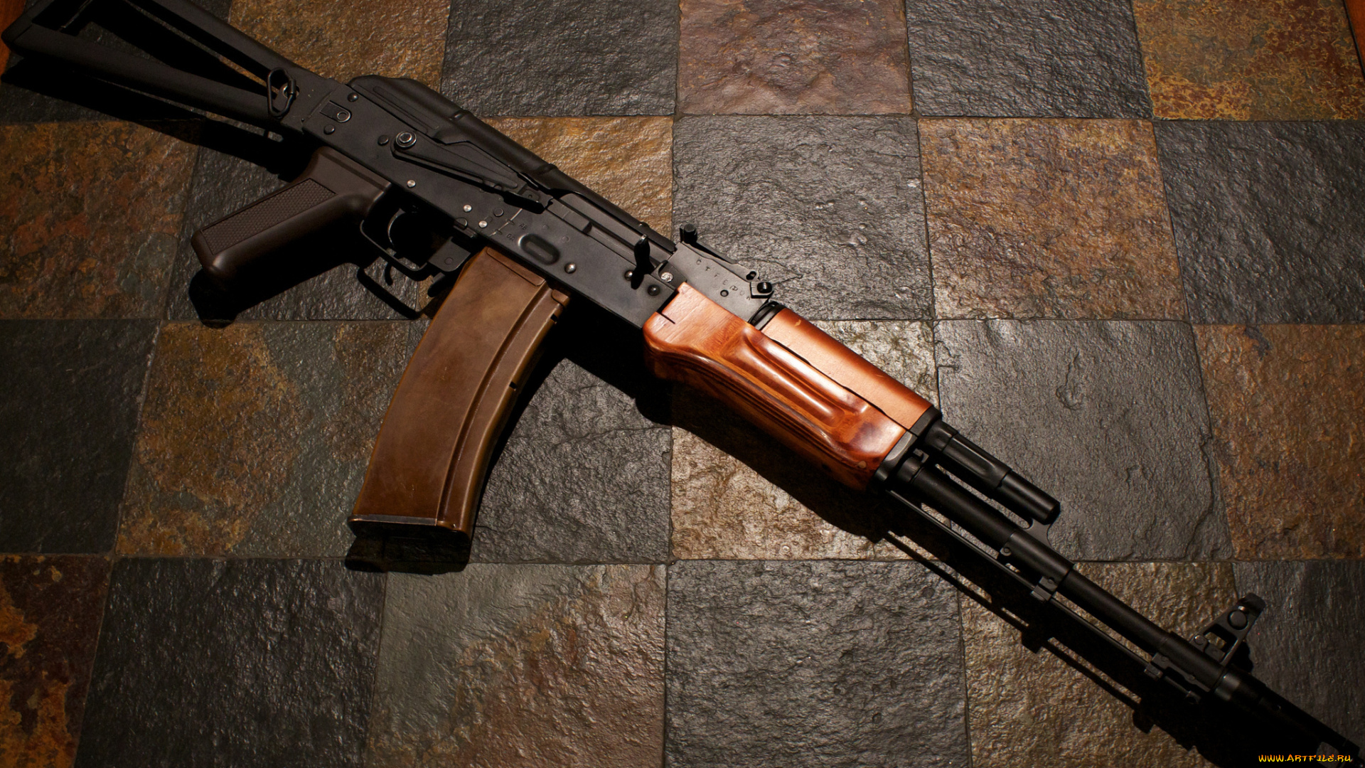 оружие, автоматы, автомат, акс-74, фон, калашникова