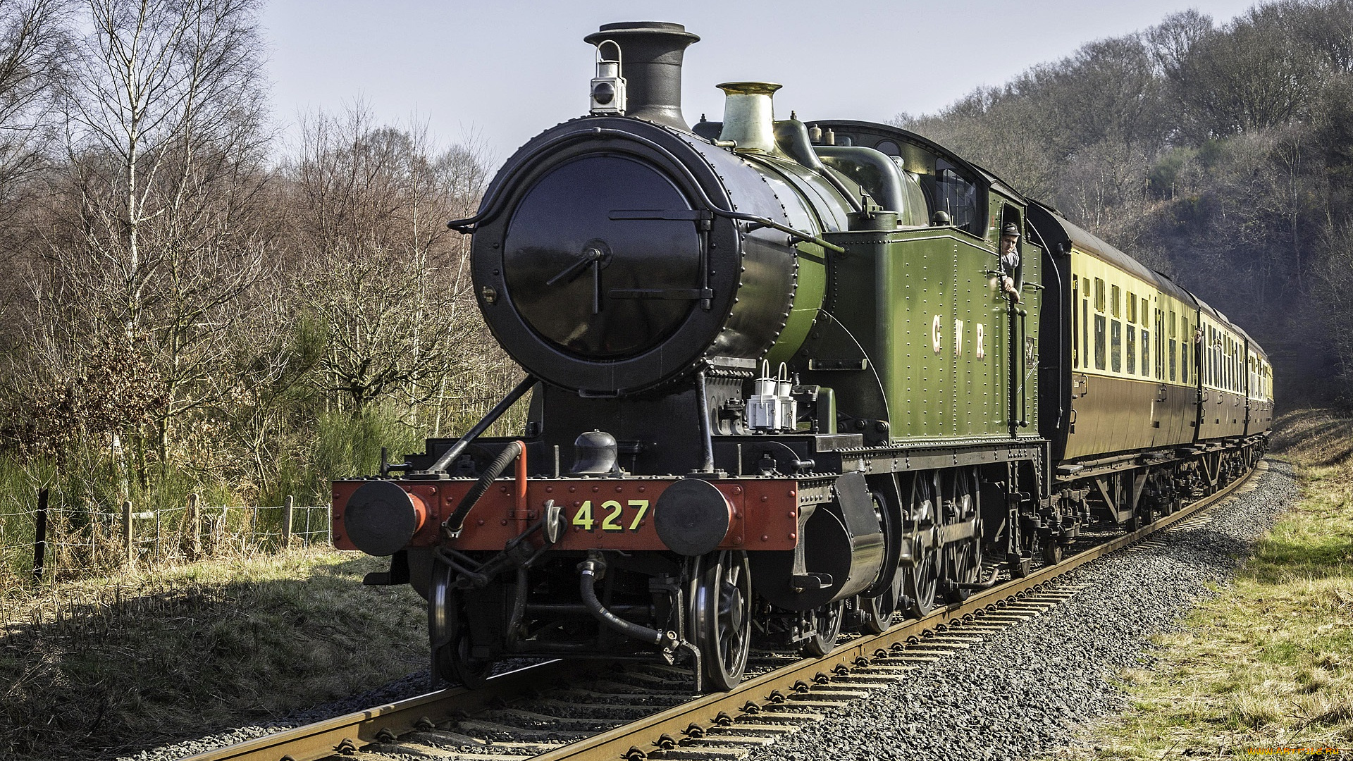 техника, паровозы, дорога, железная, паровоз, рельсы