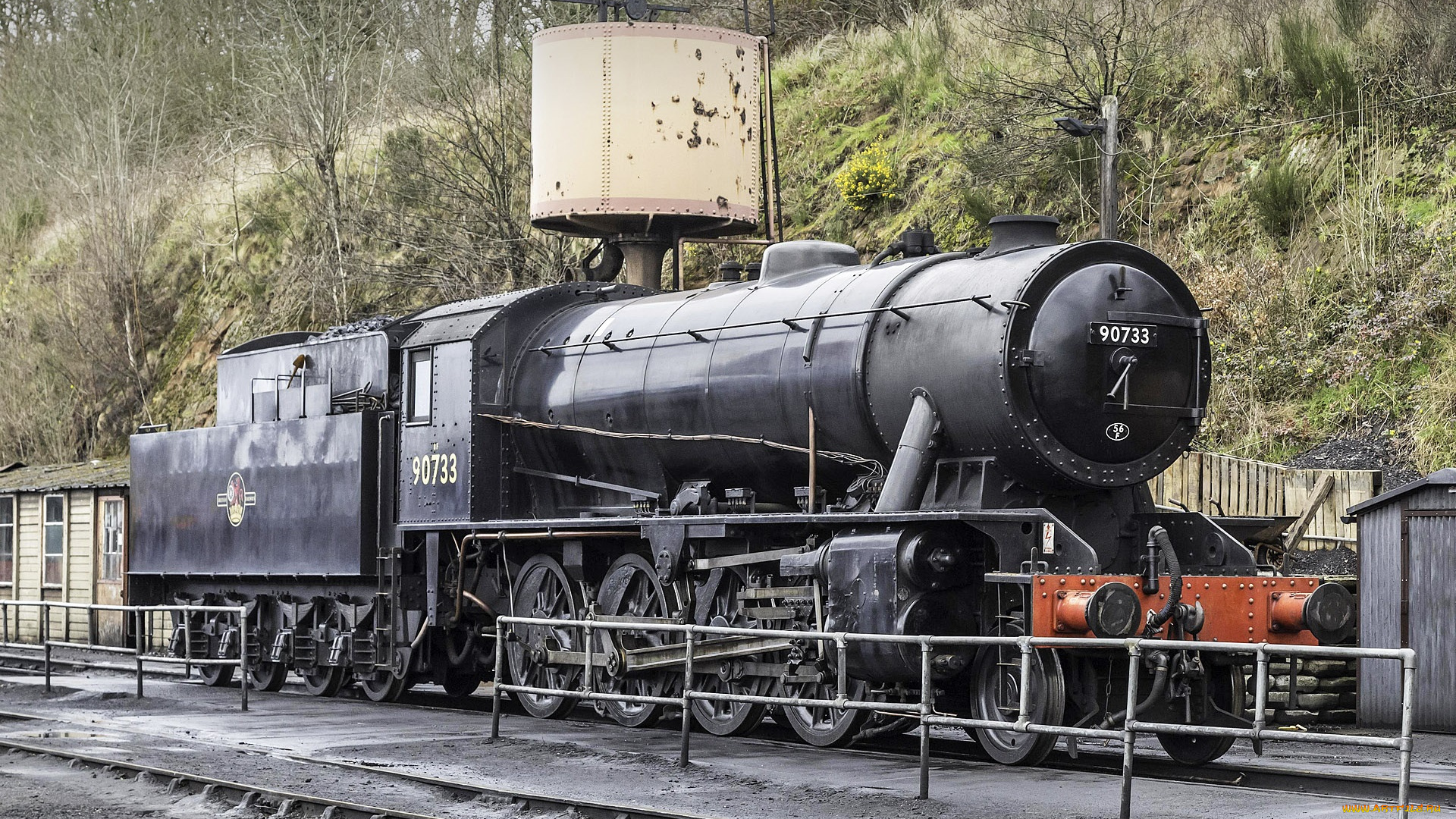 техника, паровозы, дорога, железная, рельсы, паровоз