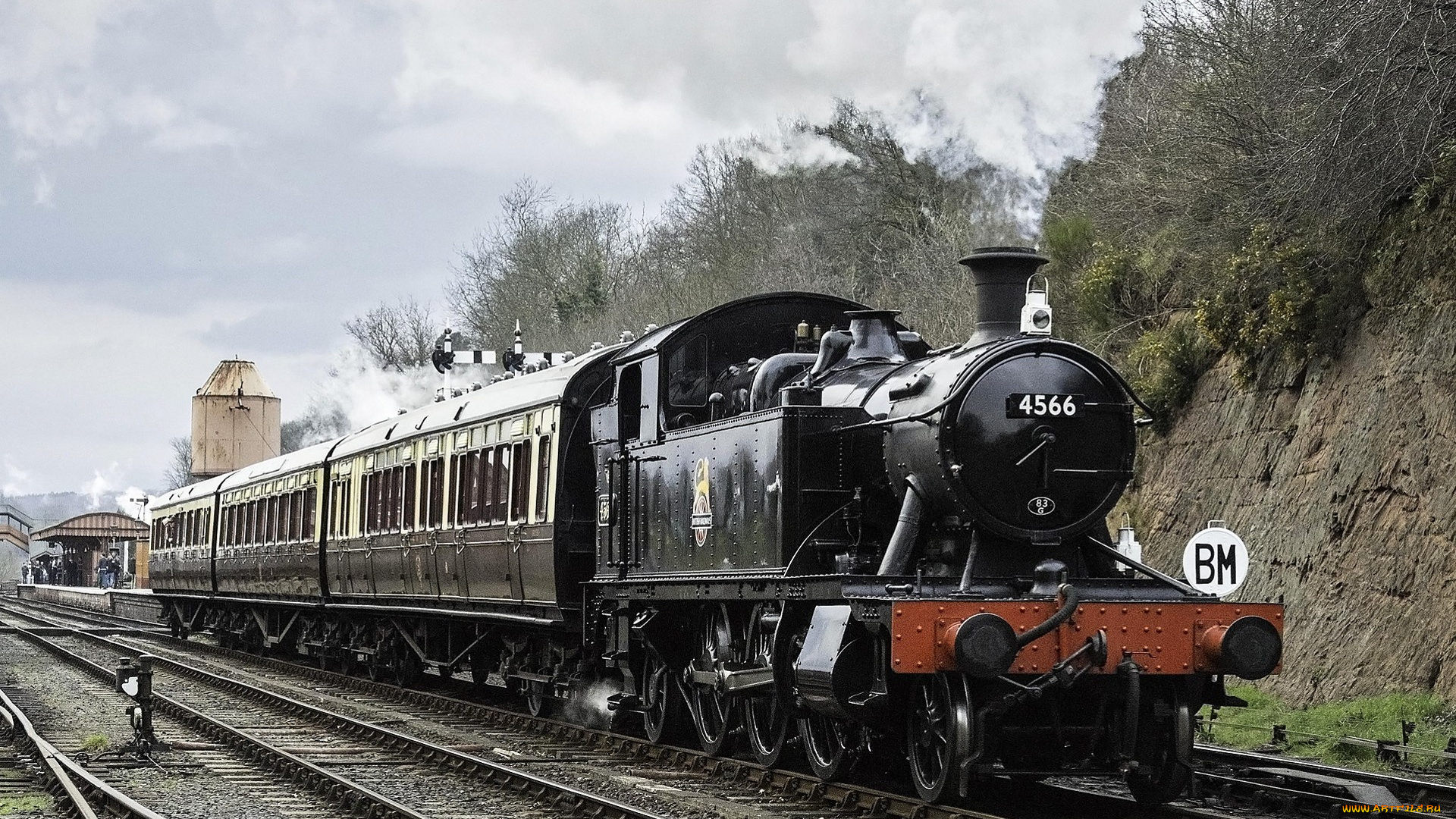 техника, паровозы, паровоз, рельсы, дорога, железная