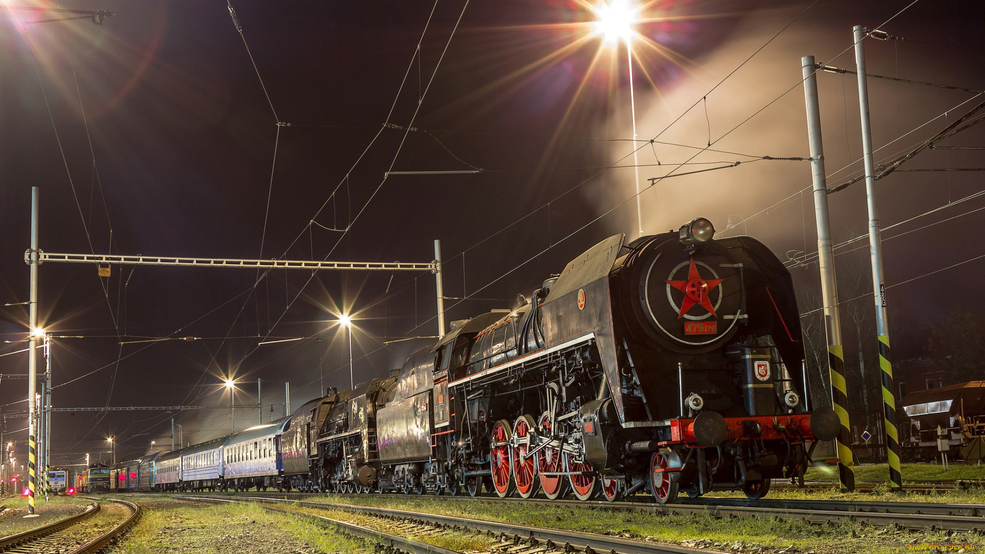 техника, паровозы, паровоз, рельсы, дорога, железная