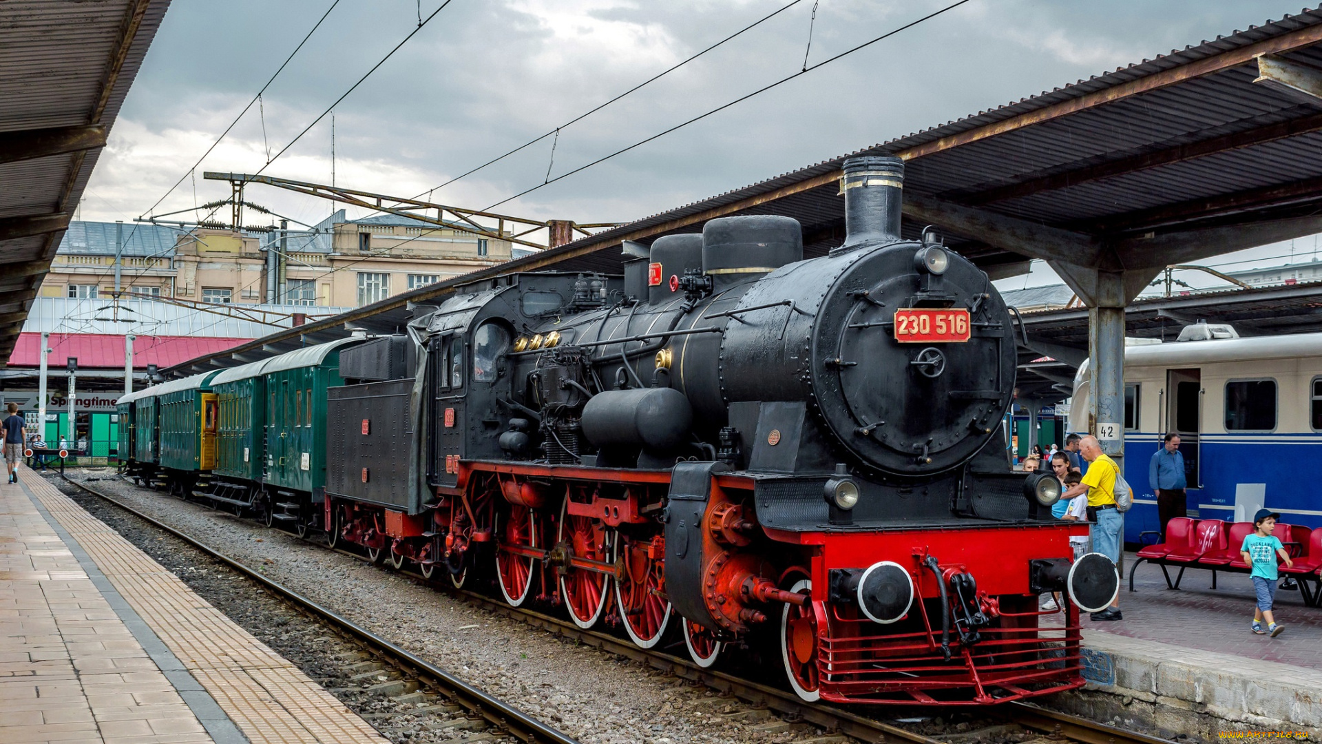 техника, паровозы, паровоз, рельсы, дорога, железная