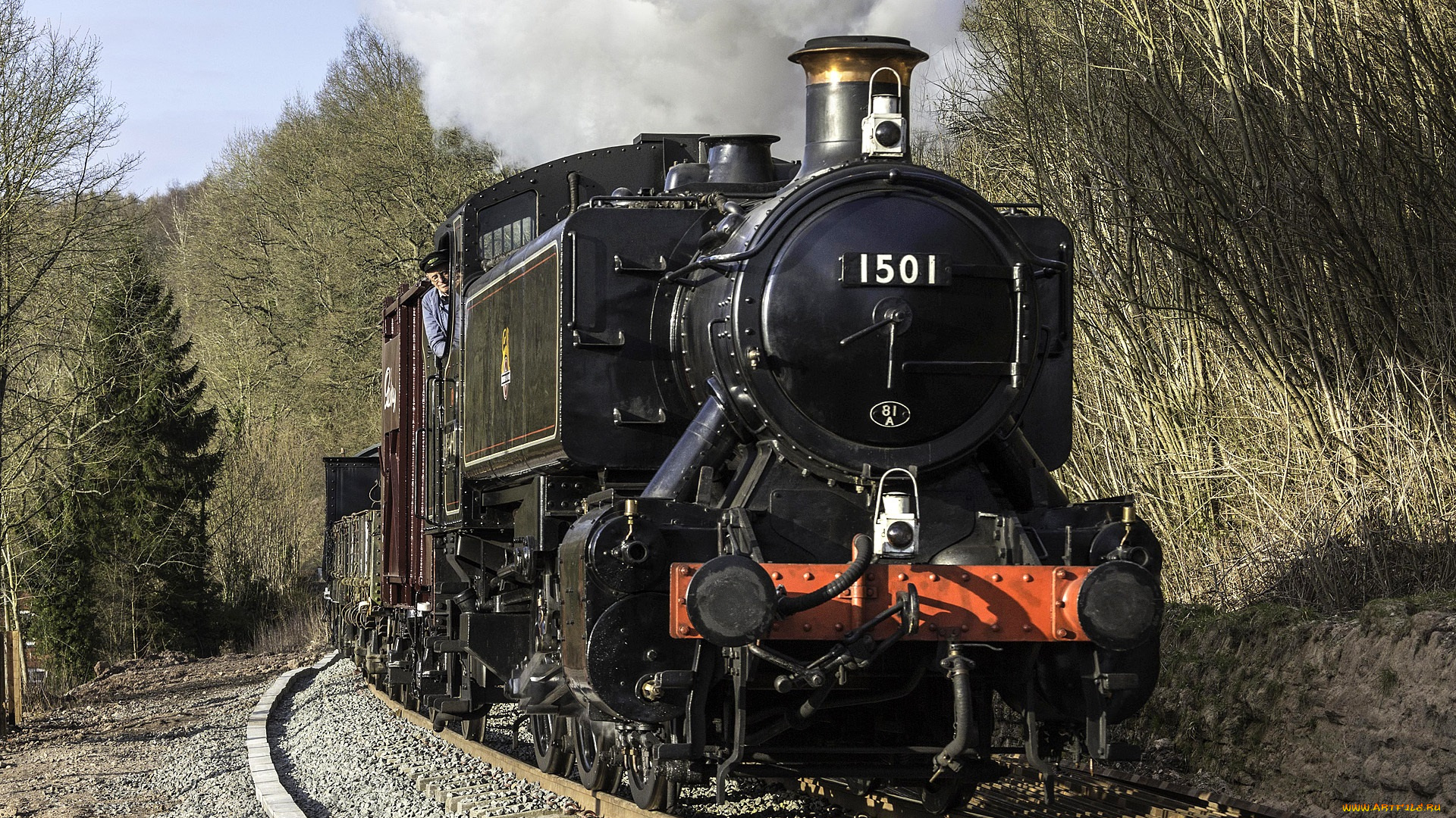 техника, паровозы, рельсы, дорога, железная, паровоз