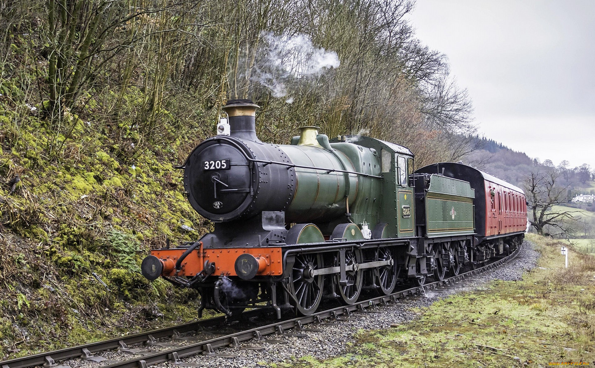 техника, паровозы, железная, паровоз, рельсы, дорога