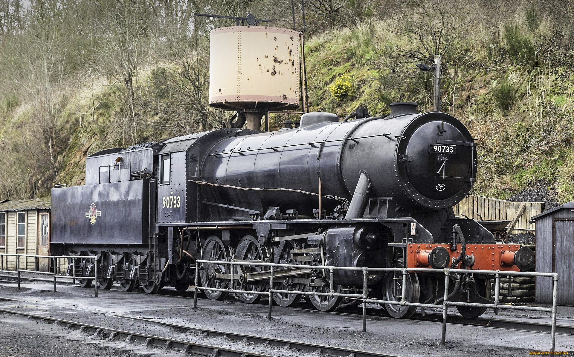 техника, паровозы, дорога, железная, рельсы, паровоз