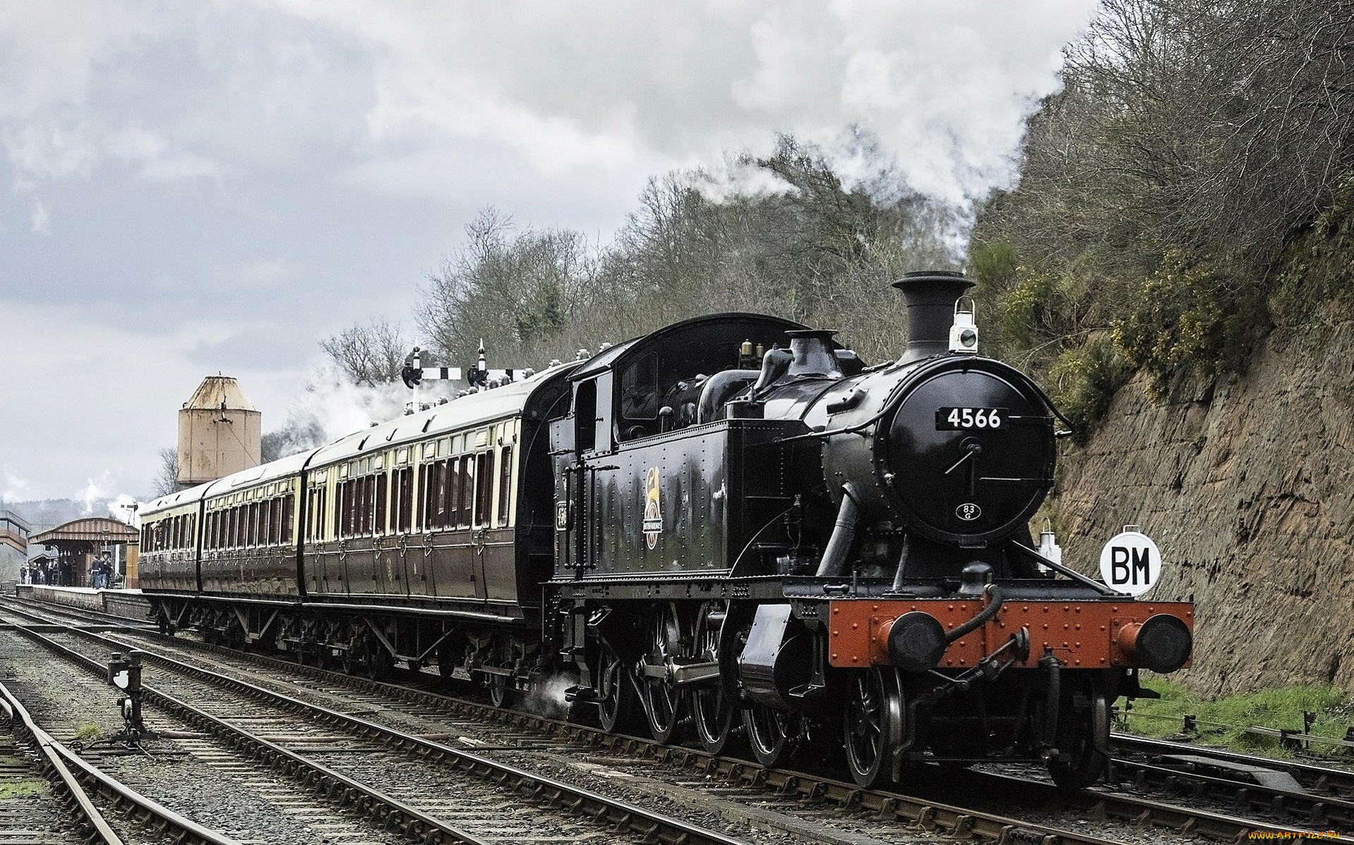 техника, паровозы, паровоз, рельсы, дорога, железная