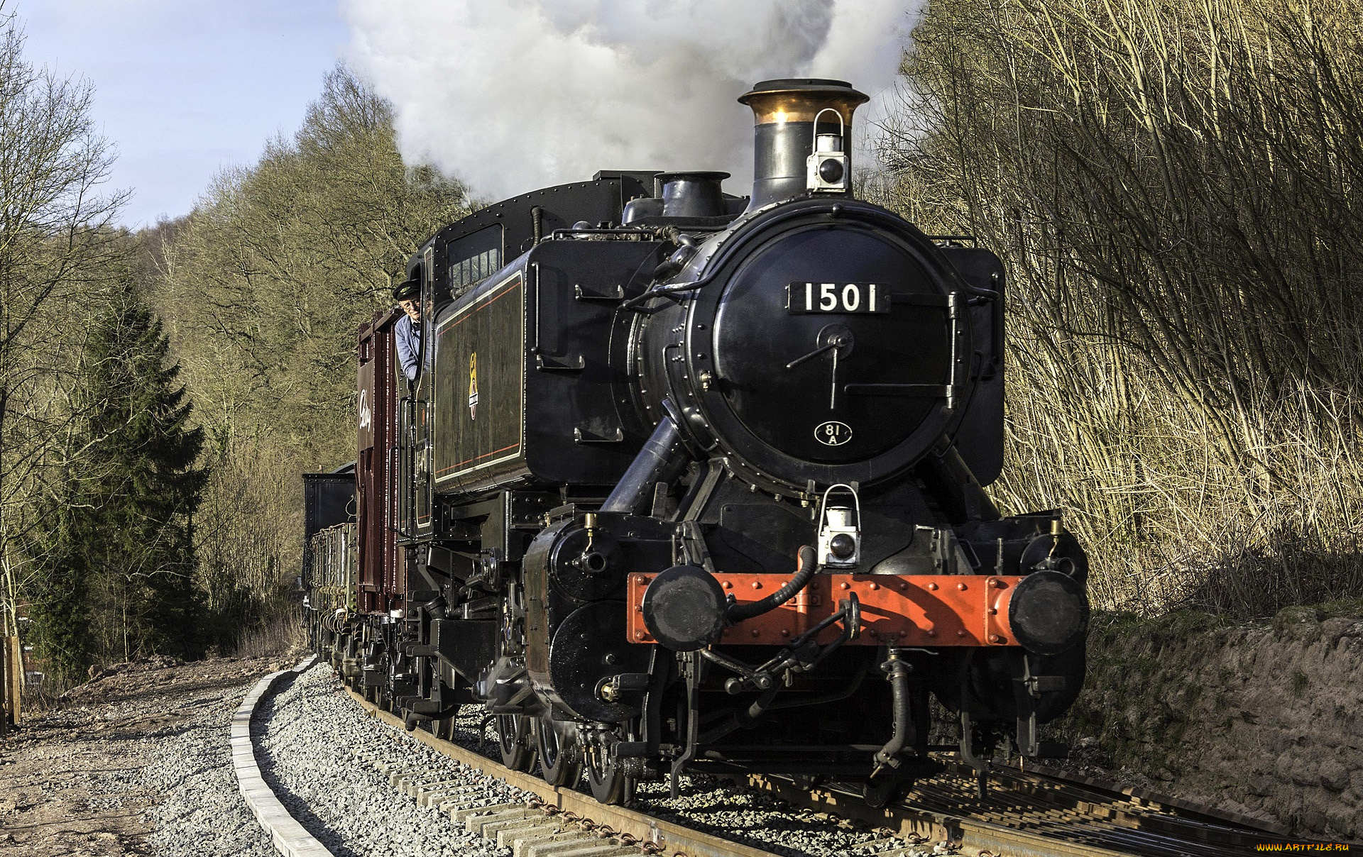 техника, паровозы, рельсы, дорога, железная, паровоз