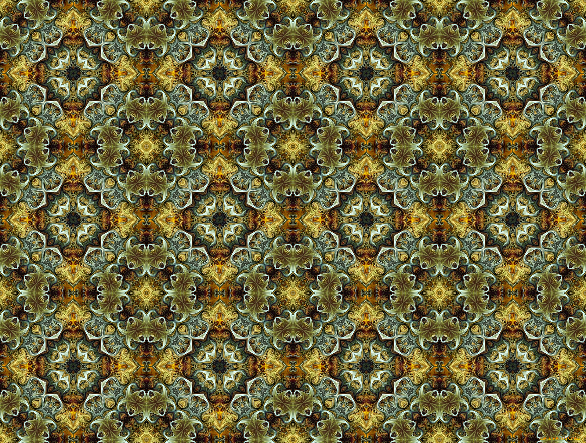 3д, графика, фракталы, , fractal, узор, фон, цвета