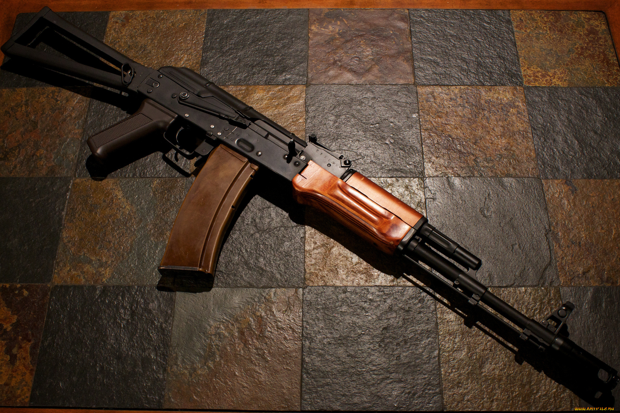 оружие, автоматы, автомат, акс-74, фон, калашникова