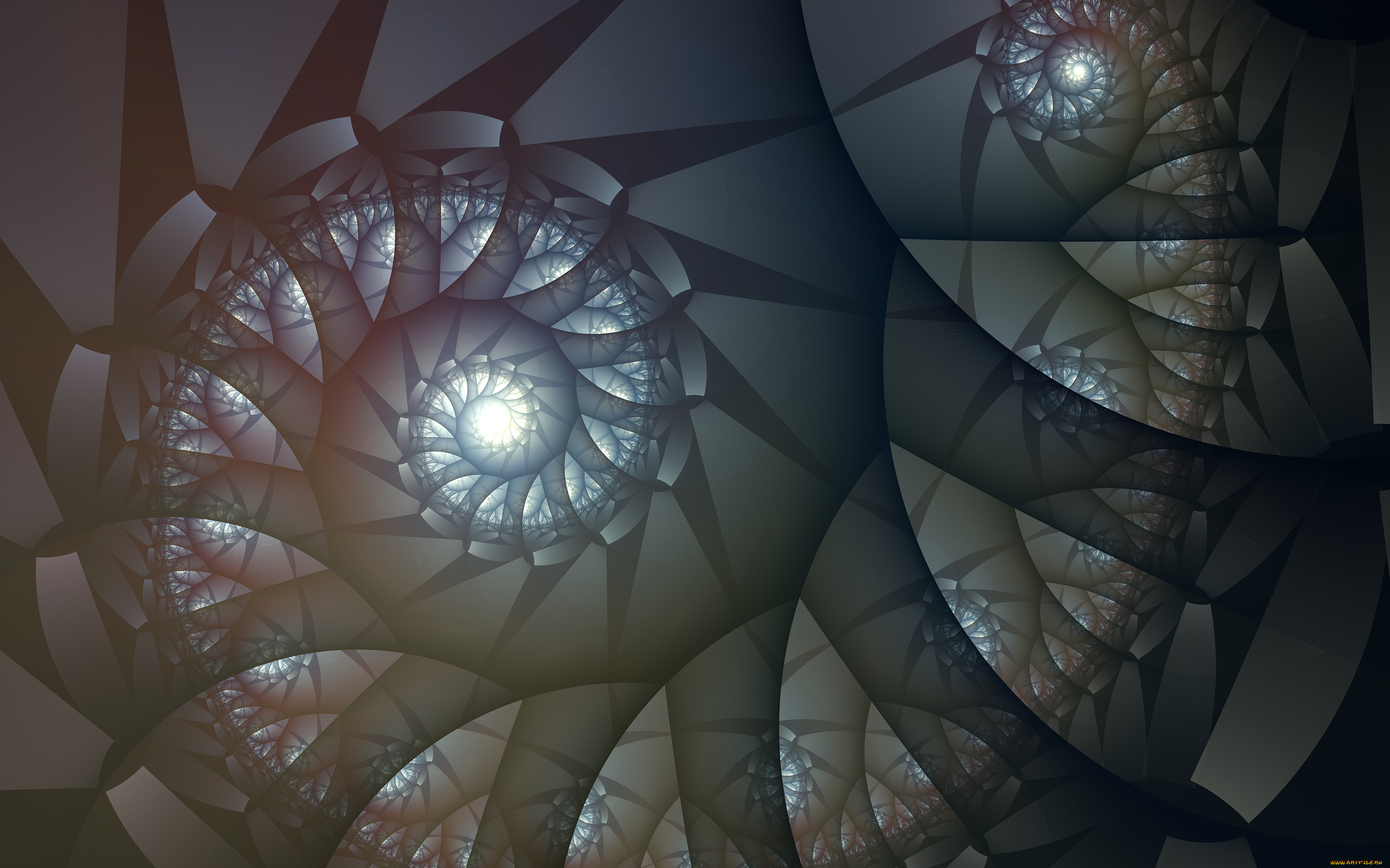 3д, графика, фракталы, , fractal, цвета, фон, узор