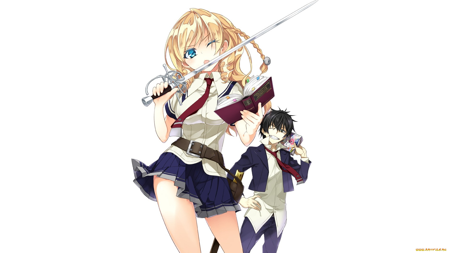 аниме, busou, shoujo, machiavellianism, busou, shoujo, machiavellism