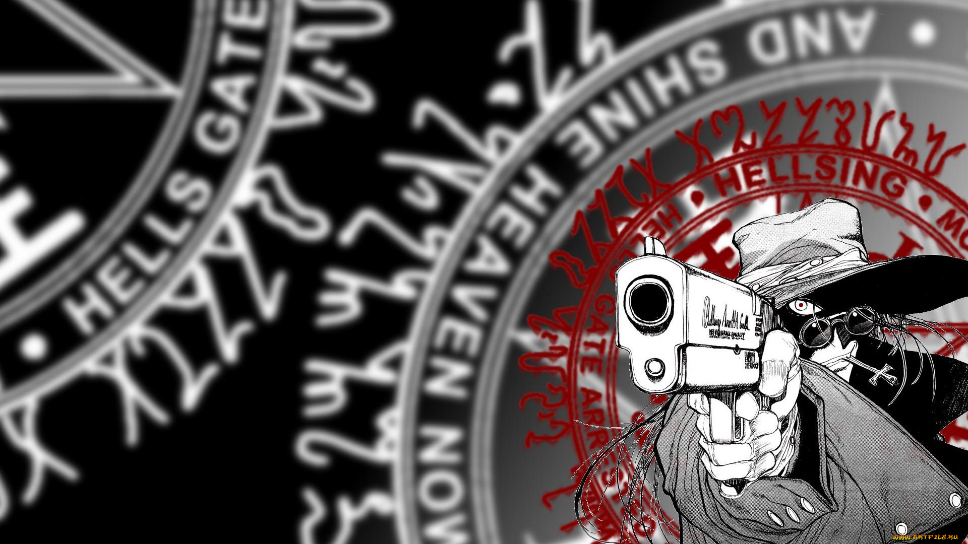 аниме, hellsing, хелсинг