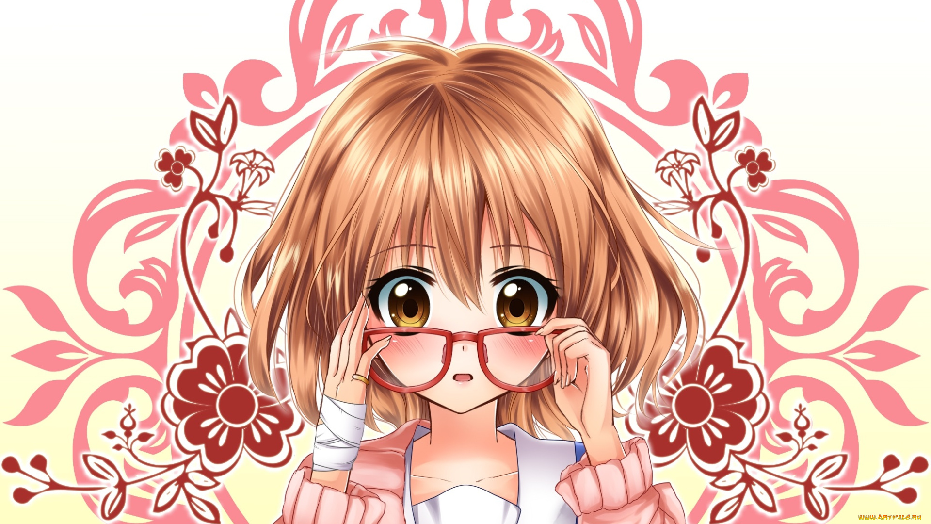 аниме, kyoukai, no, kanata, мирай