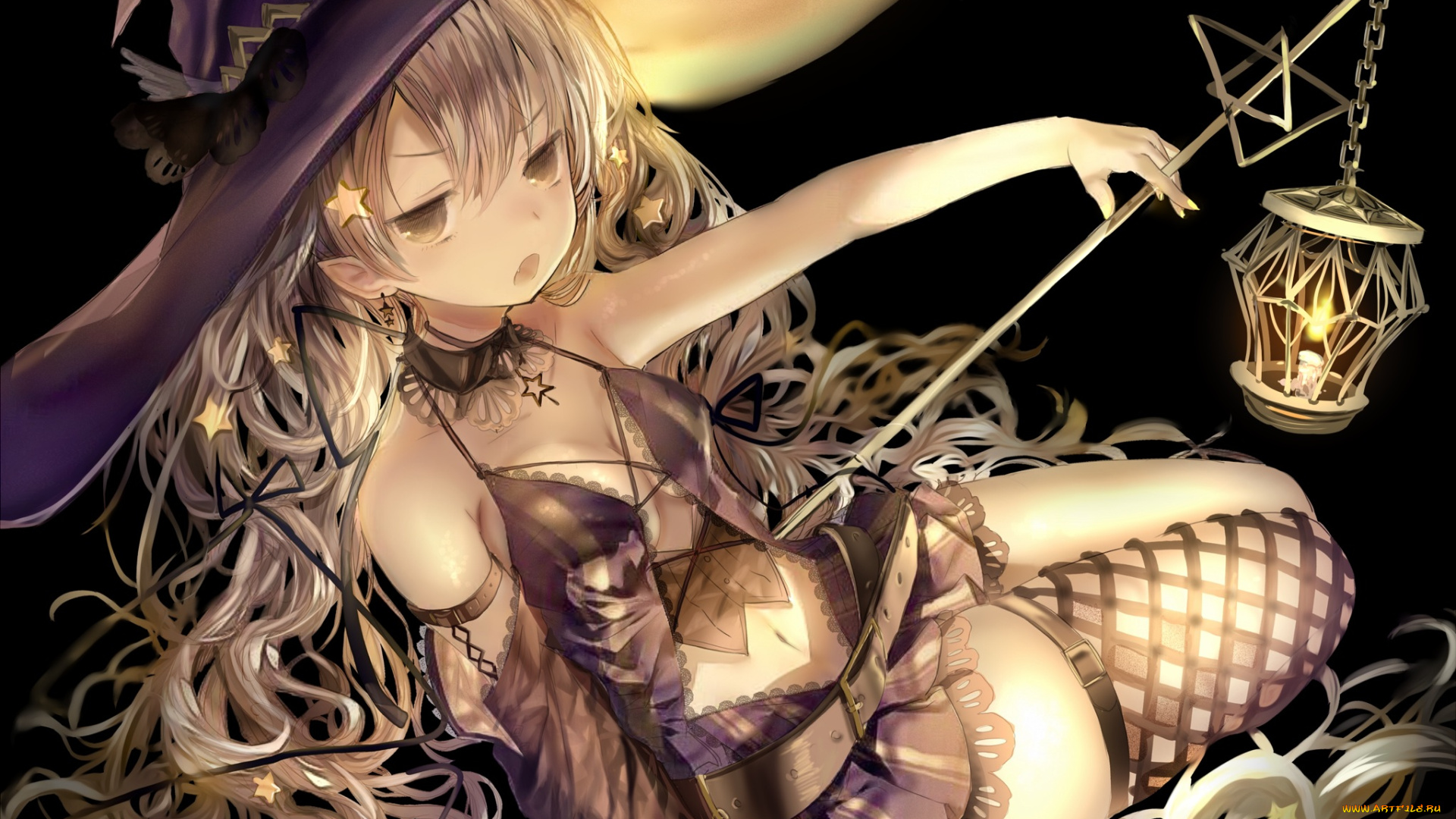 аниме, магия, , колдовство, , halloween, opopowa