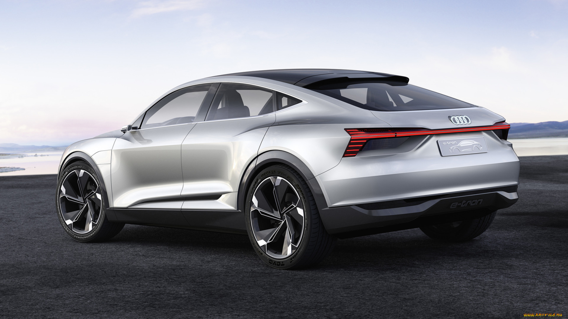 audi, e-, tron, sportback, concept, 2017, автомобили, audi, e-, tron, sportback, concept, 2017