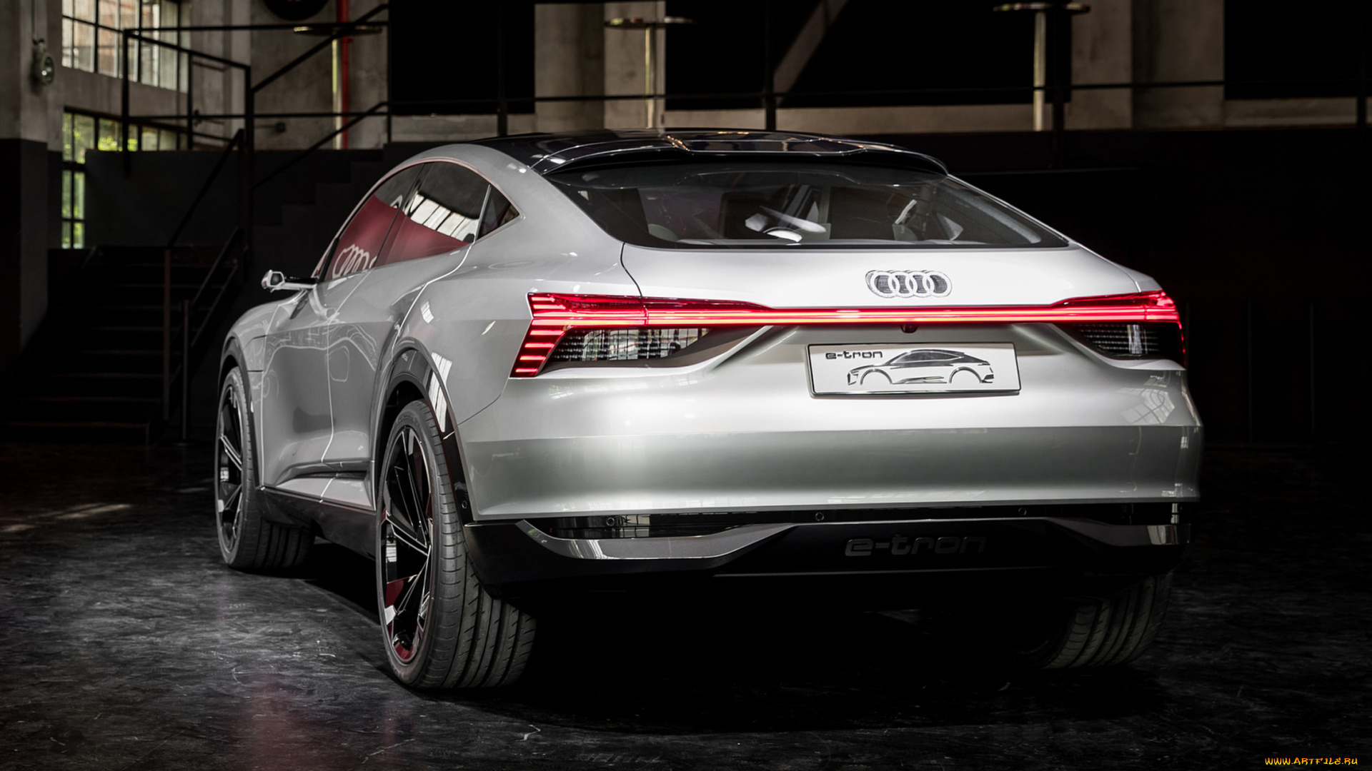 audi, e-, tron, sportback, concept, 2017, автомобили, audi, e-, tron, sportback, concept, 2017