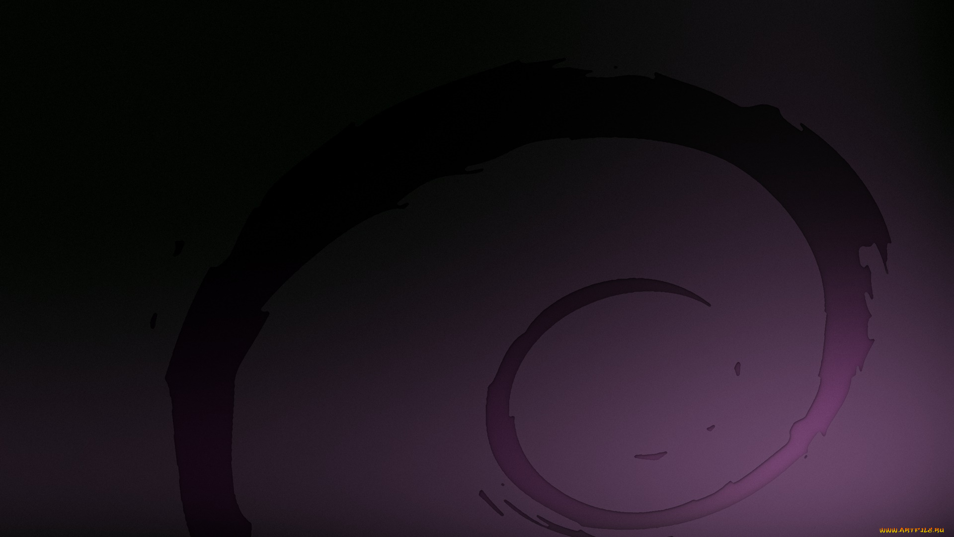 компьютеры, debian, логотип, фон