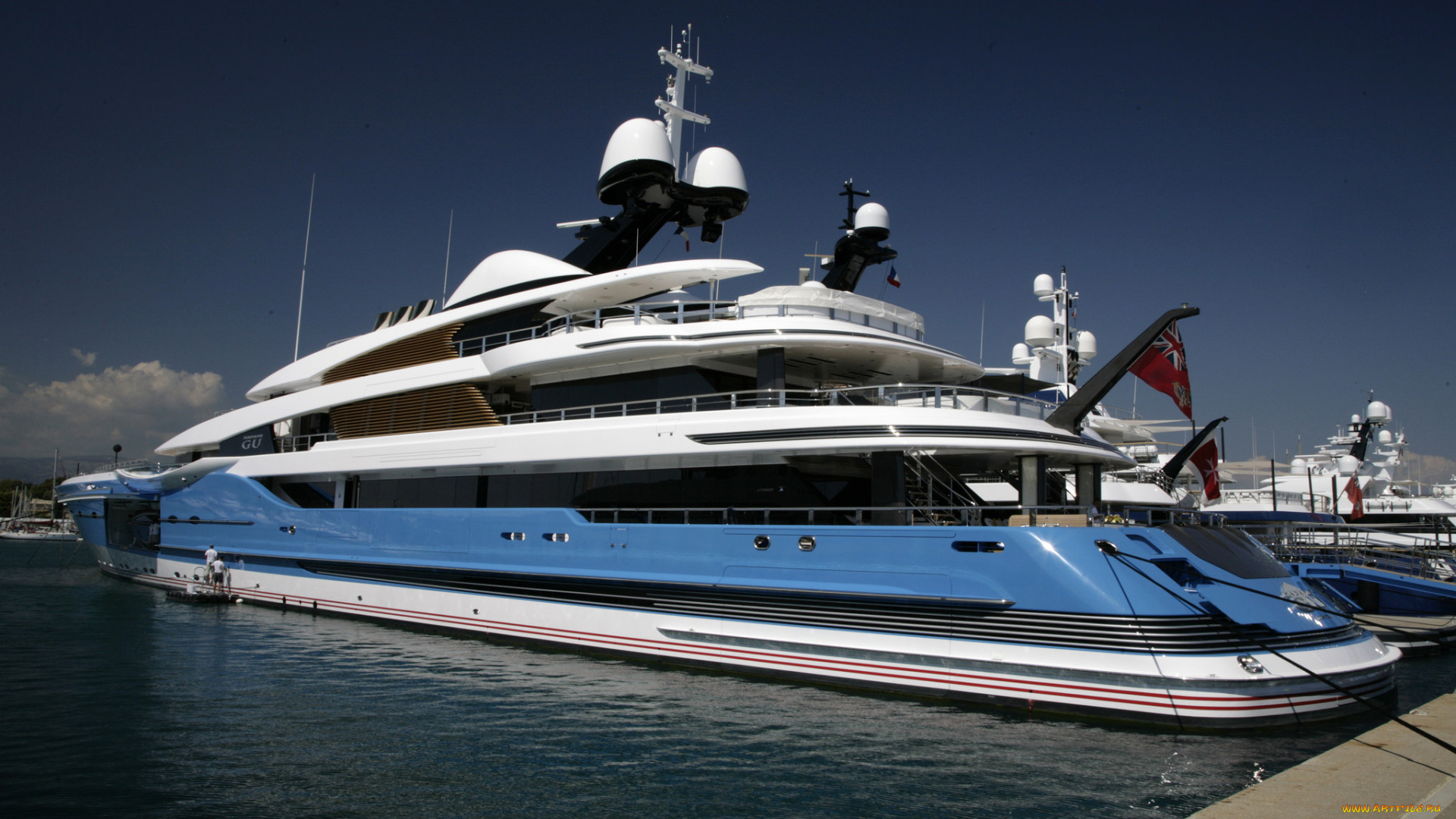корабли, Яхты, суперяхта