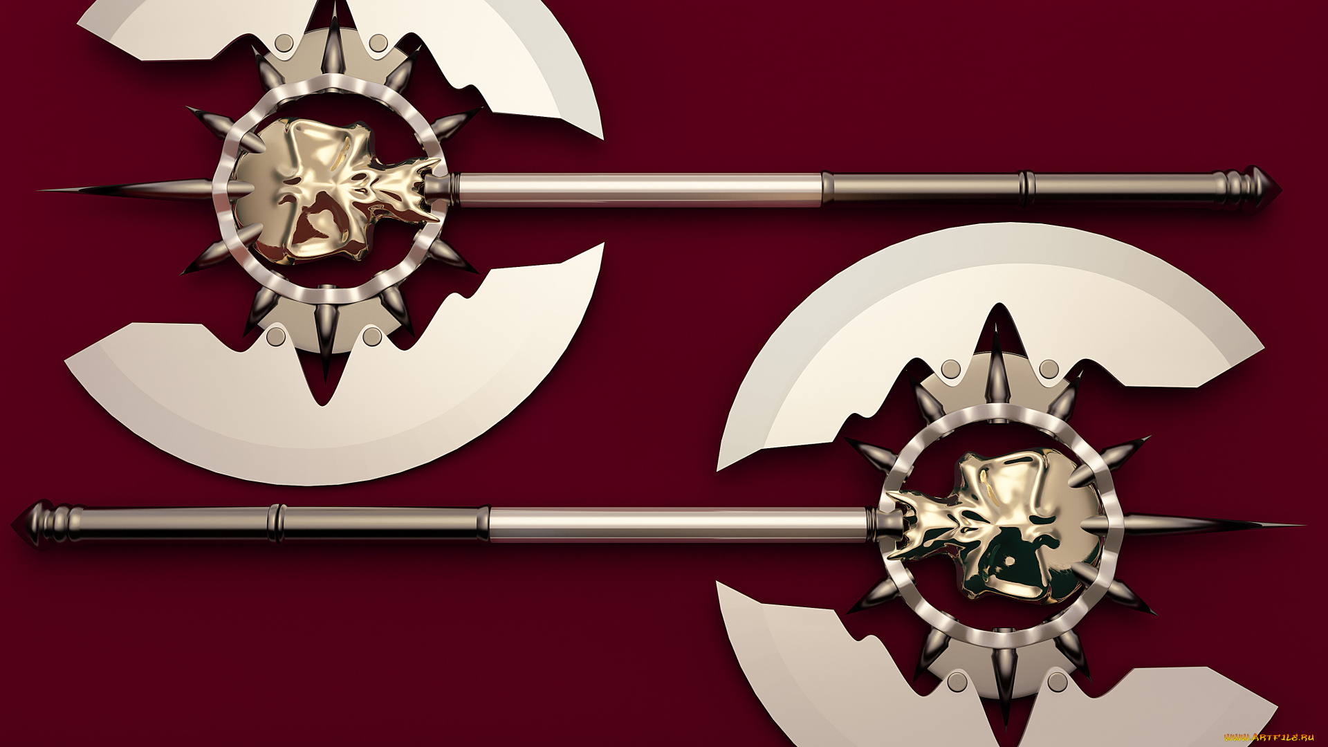 оружие, 3d, холодное