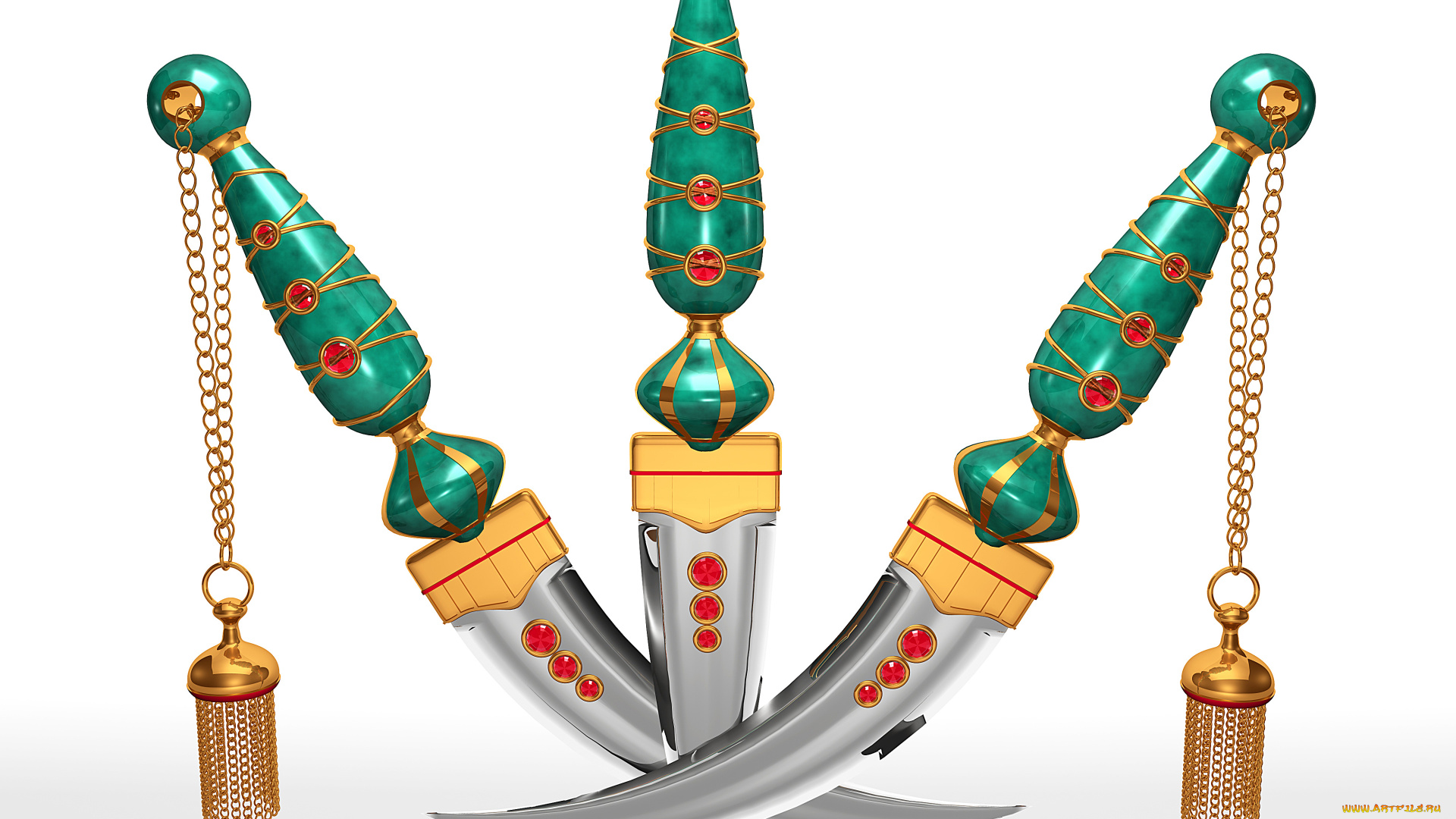 оружие, 3d, холодное