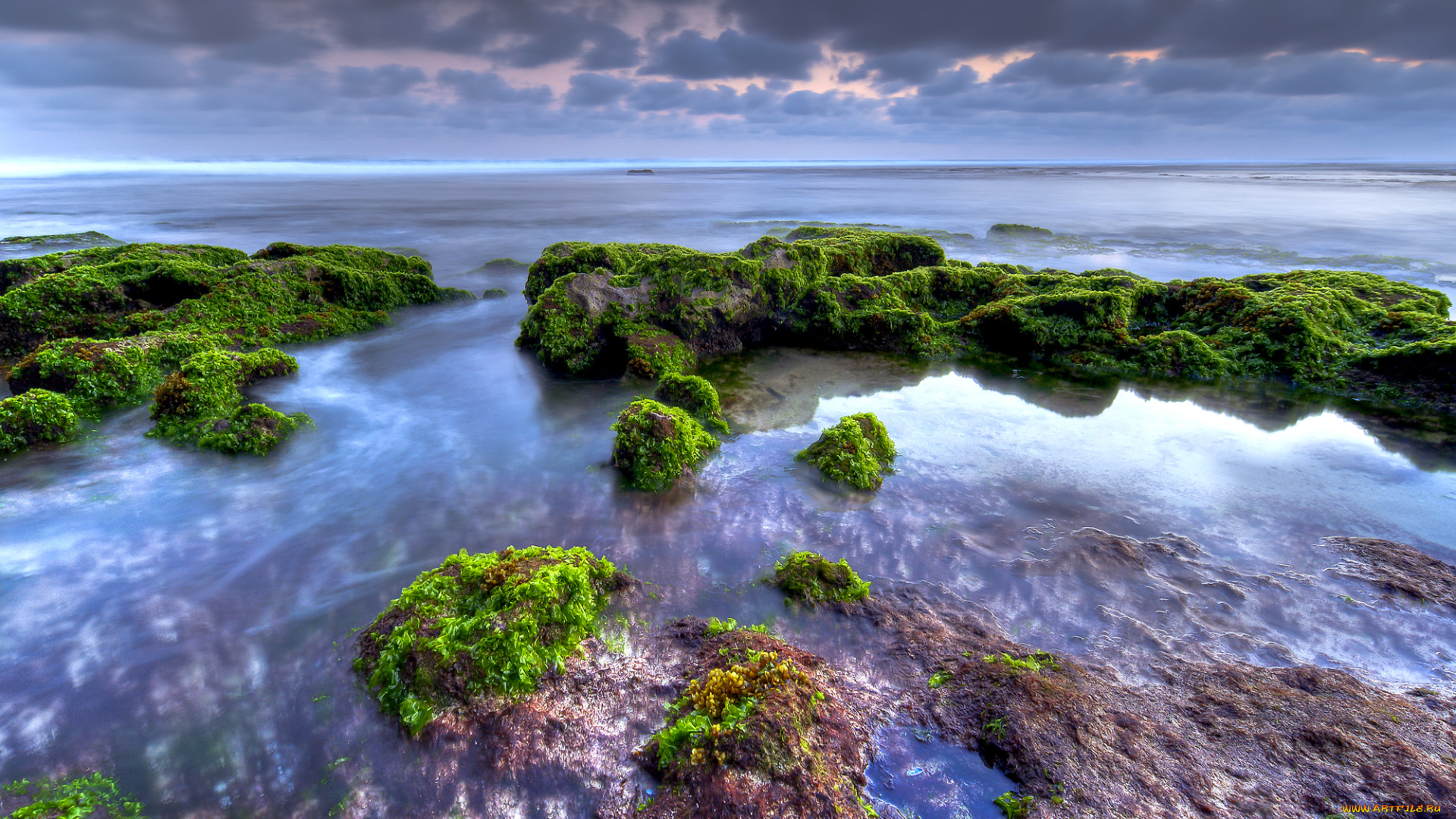 природа, побережье, берег, море