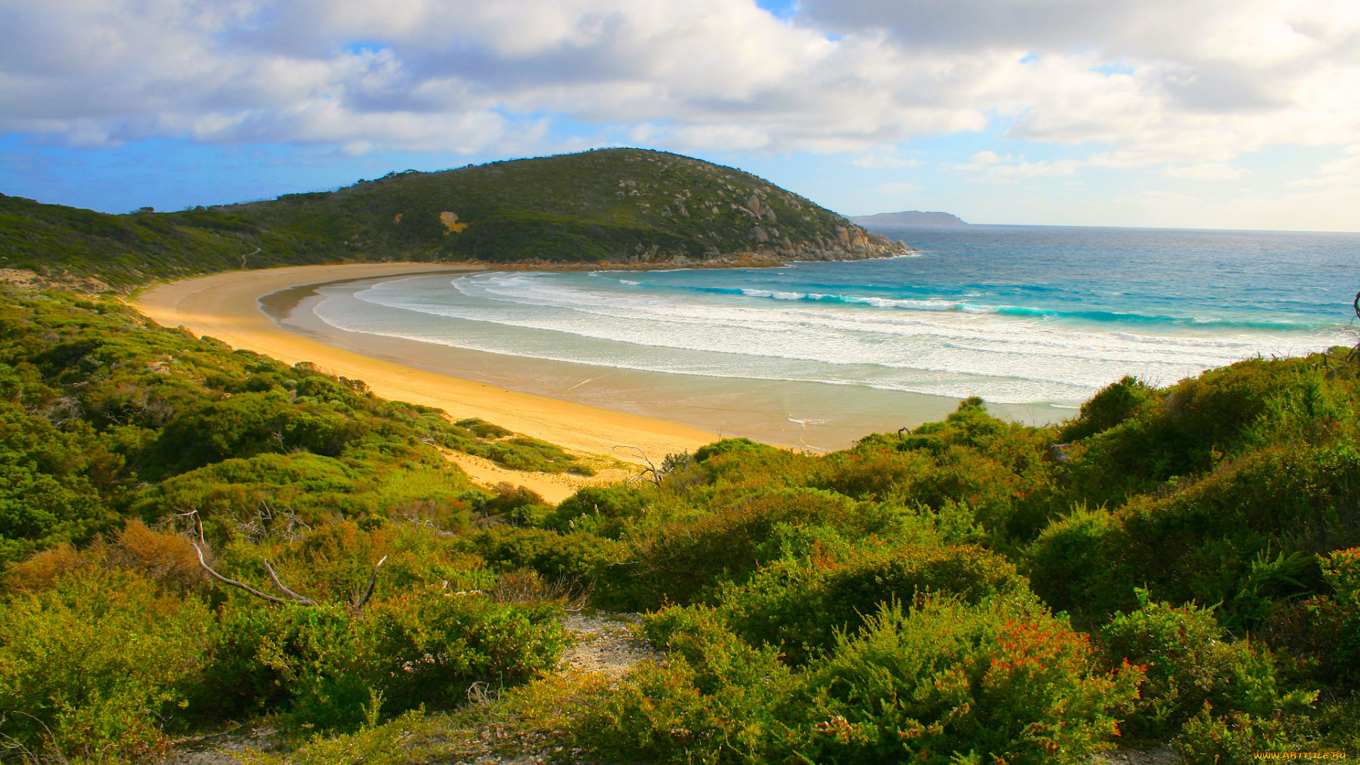 природа, побережье, берег, море