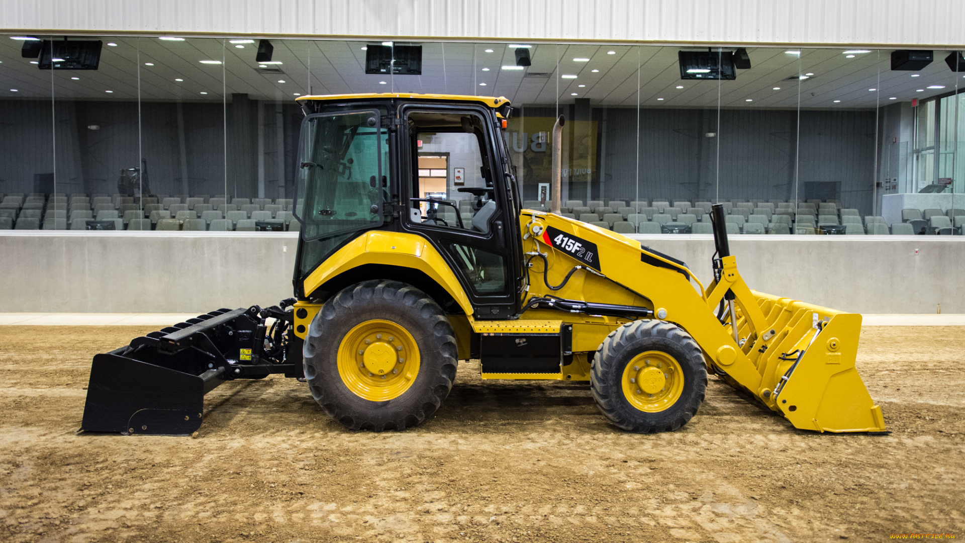 техника, фронтальные, погрузчики, caterpillar