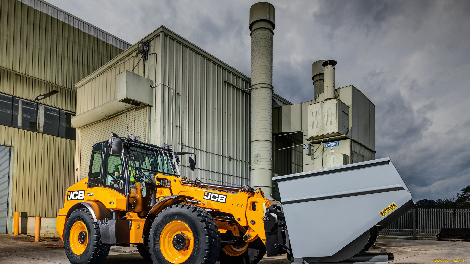 техника, фронтальные, погрузчики, jcb