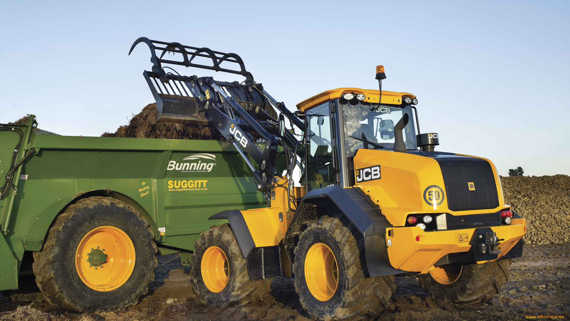 техника, фронтальные, погрузчики, jcb