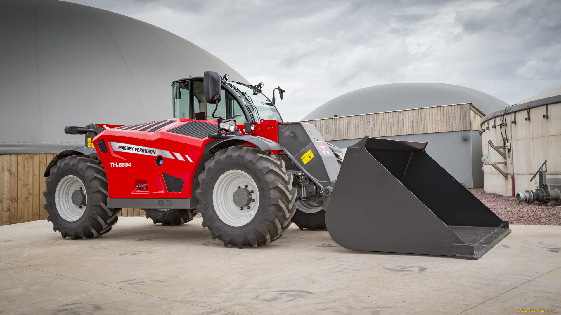 техника, фронтальные, погрузчики, massey, ferguson