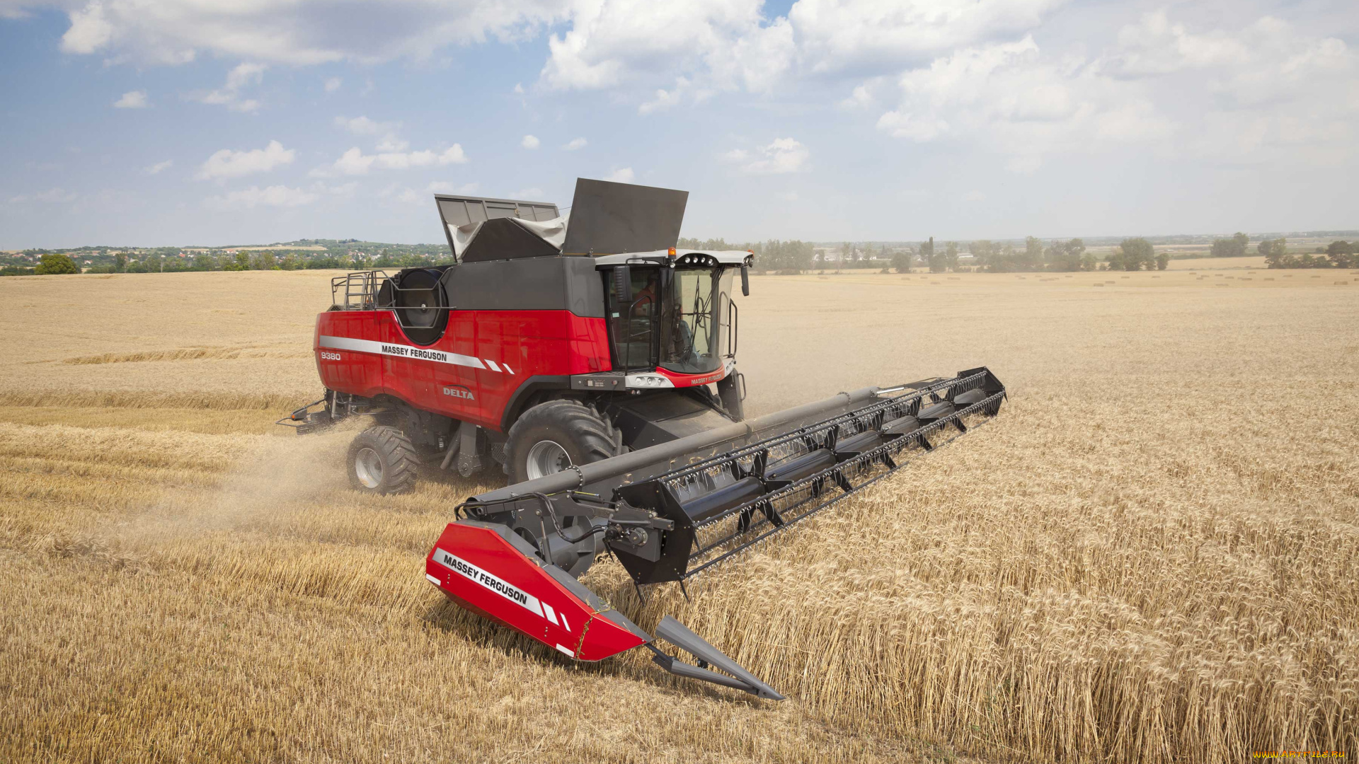 техника, комбайны, massey